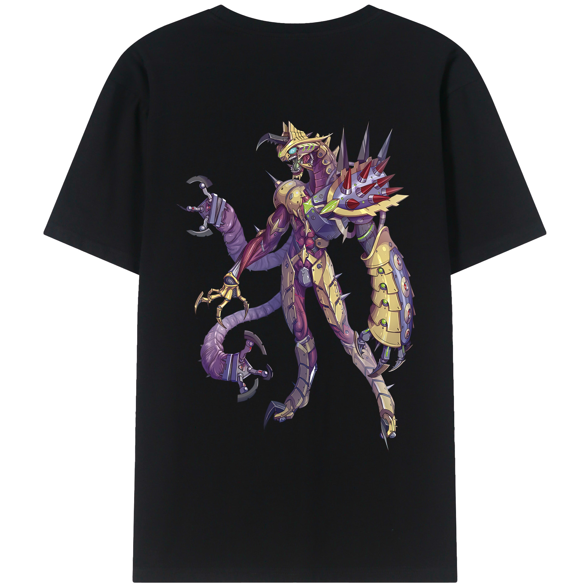 （画像用） ウルトラマン Ultraman 綿100％ メンズ半袖Tシャツ（バックプリント） 通気性