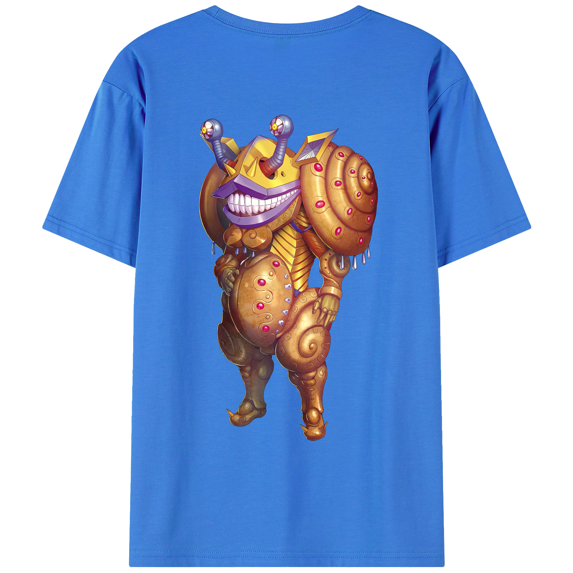 （画像用） ウルトラマン Ultraman 綿100％ メンズ半袖Tシャツ（バックプリント） 通気性