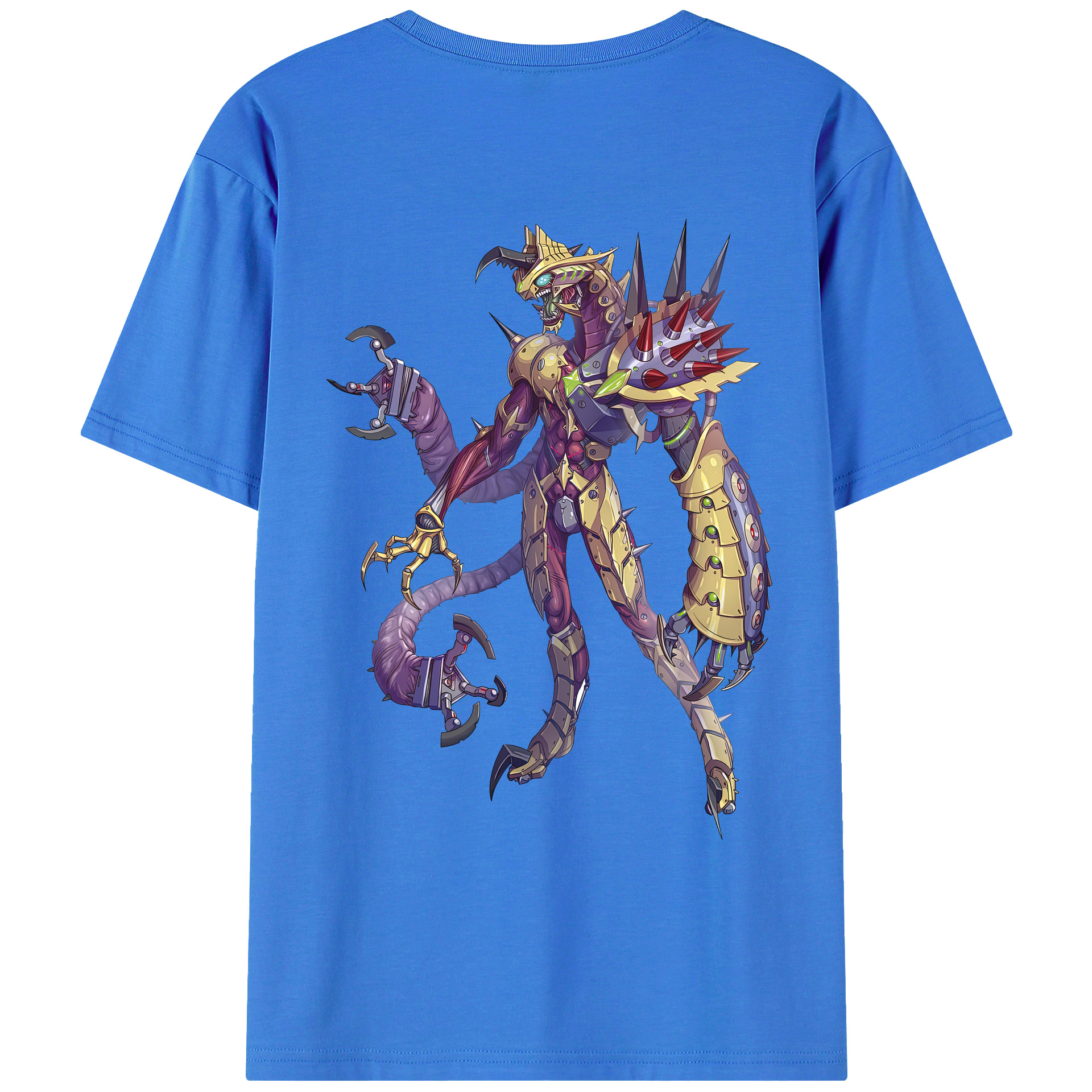 （画像用） ウルトラマン Ultraman 綿100％ メンズ半袖Tシャツ（バックプリント） 通気性