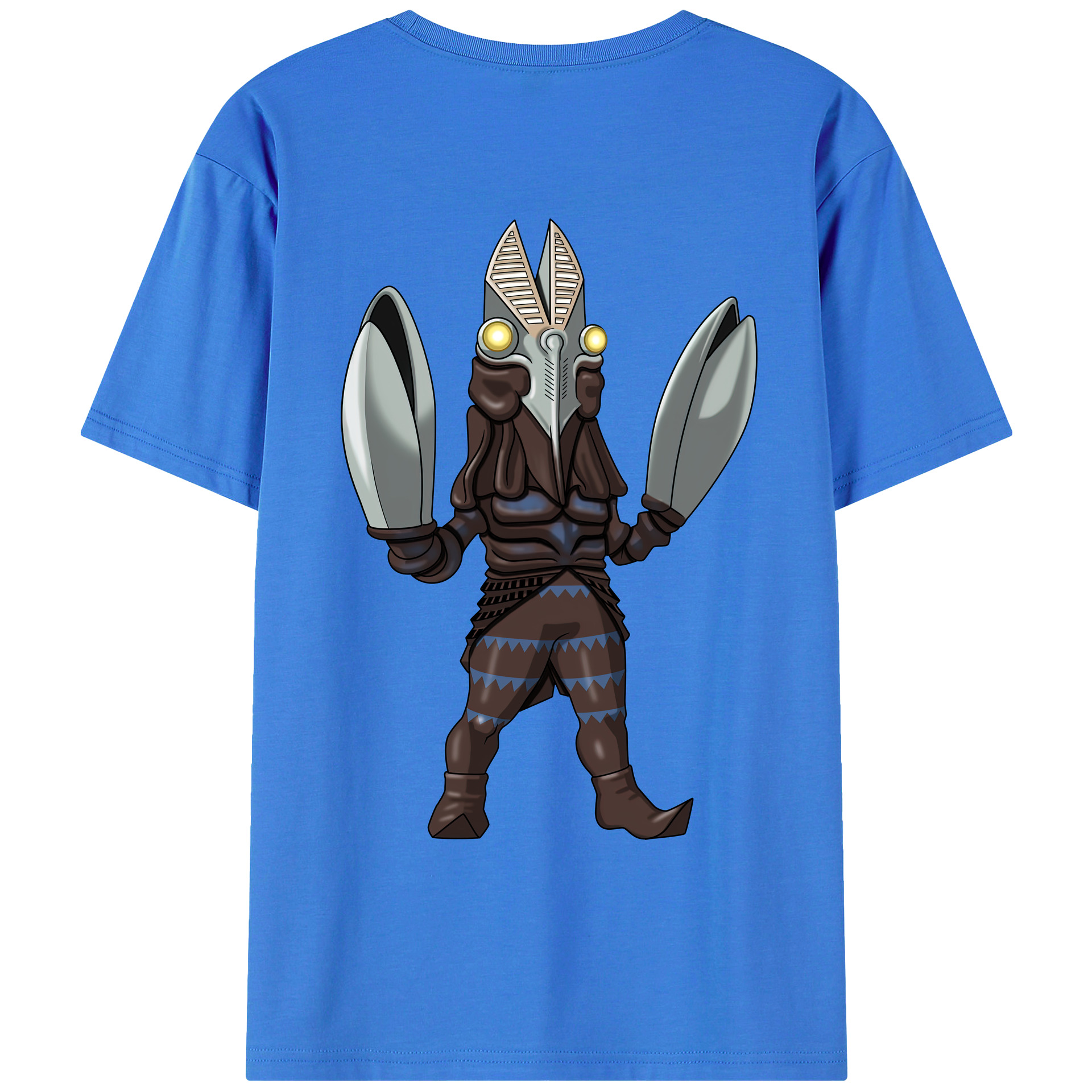（画像用） ウルトラマン Ultraman 綿100％ メンズ半袖Tシャツ（バックプリント） 通気性