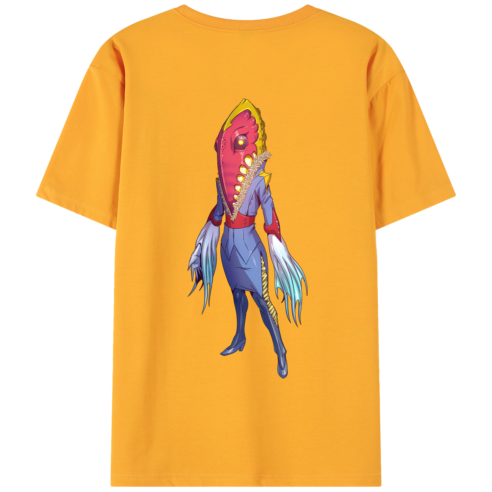 （画像用） ウルトラマン Ultraman 綿100％ メンズ半袖Tシャツ（バックプリント） 通気性