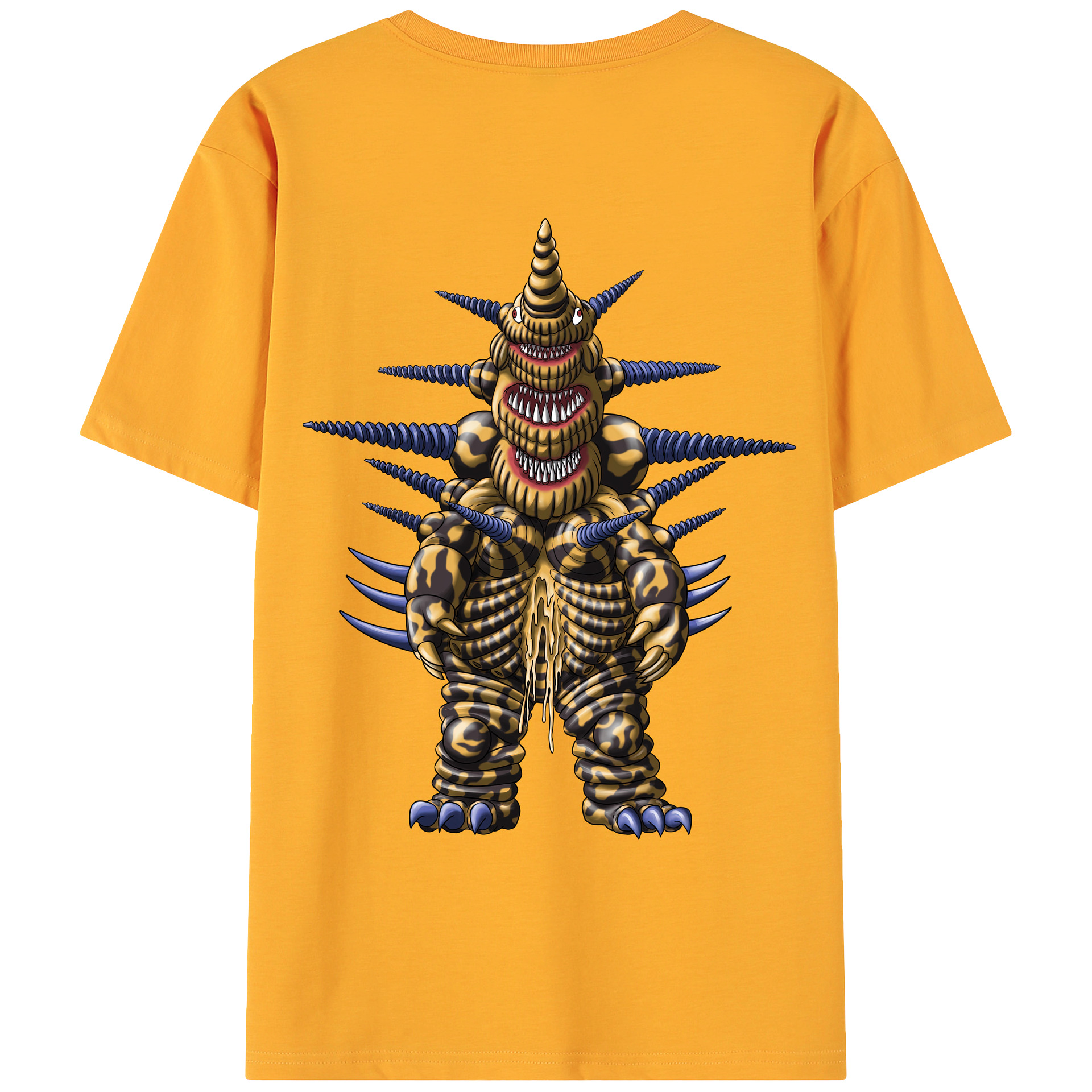 （画像用） ウルトラマン Ultraman 綿100％ メンズ半袖Tシャツ（バックプリント） 通気性