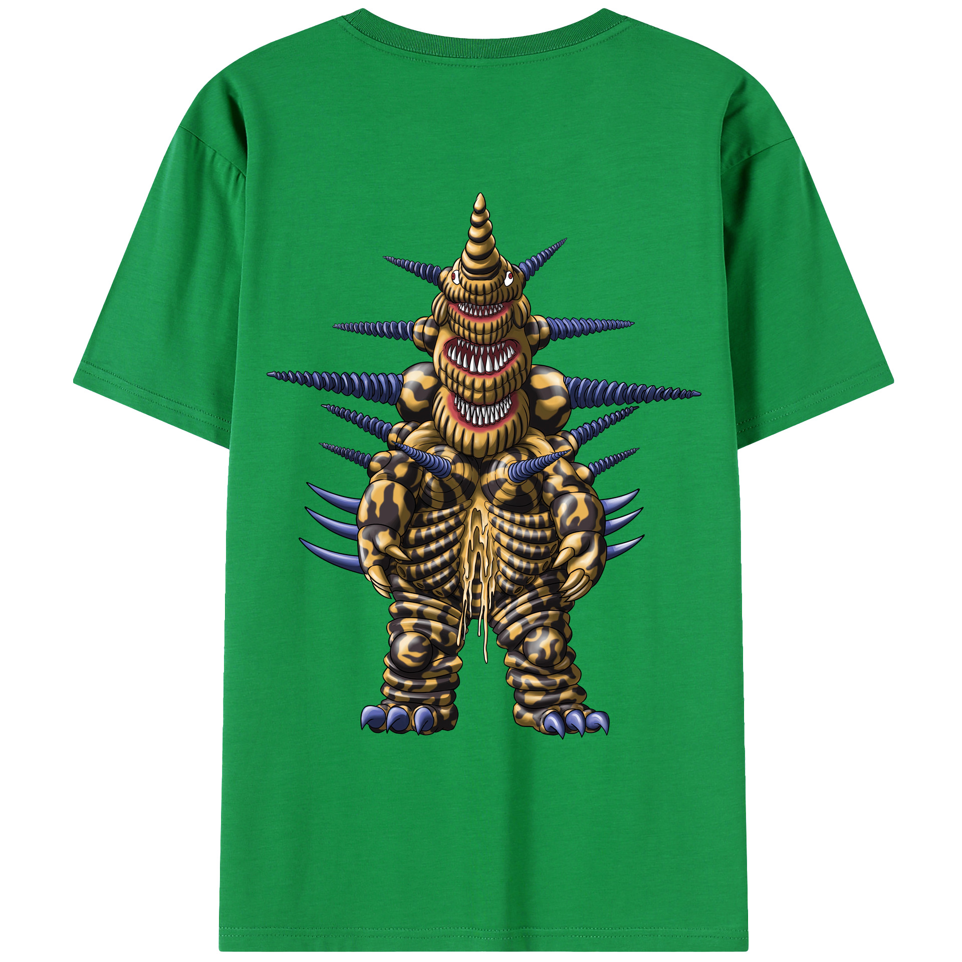 （画像用） ウルトラマン Ultraman 綿100％ メンズ半袖Tシャツ（バックプリント） 通気性