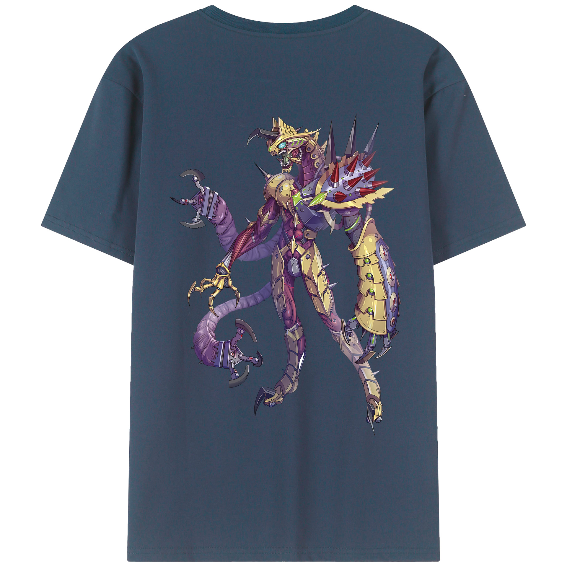 （画像用） ウルトラマン Ultraman 綿100％ メンズ半袖Tシャツ（バックプリント） 通気性