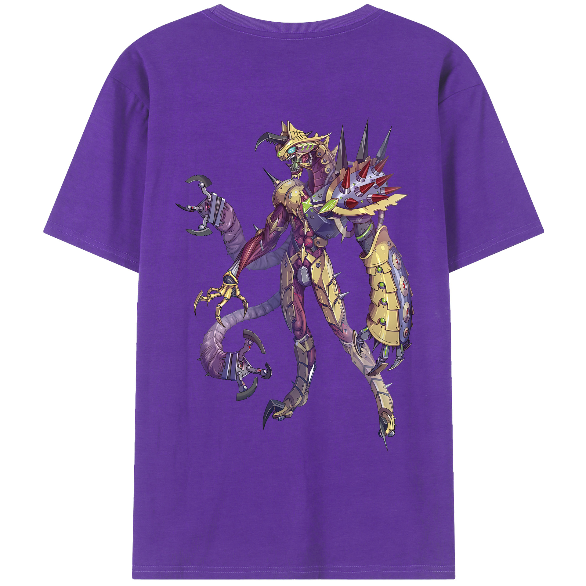 （画像用） ウルトラマン Ultraman 綿100％ メンズ半袖Tシャツ（バックプリント） 通気性