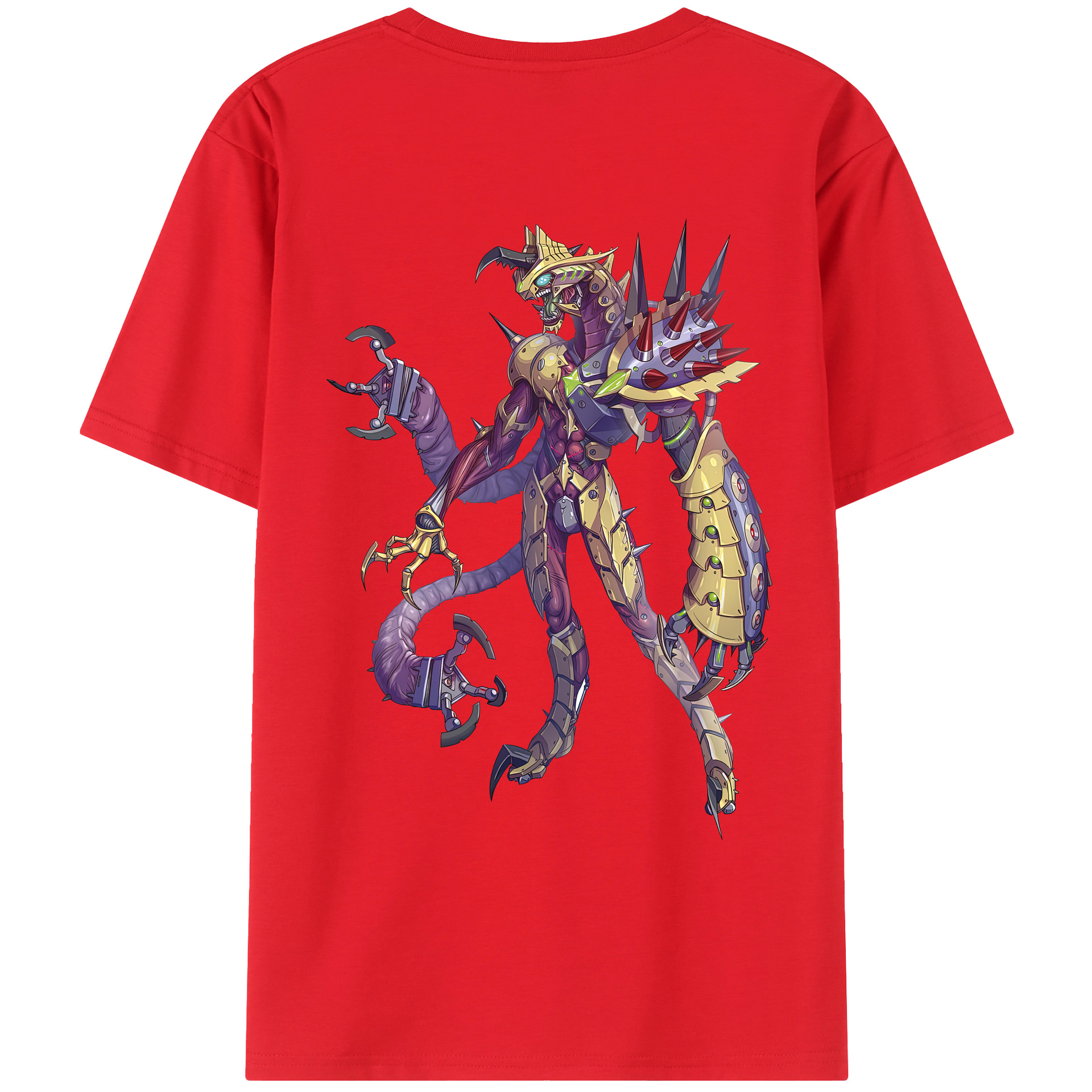 （画像用） ウルトラマン Ultraman 綿100％ メンズ半袖Tシャツ（バックプリント） 通気性
