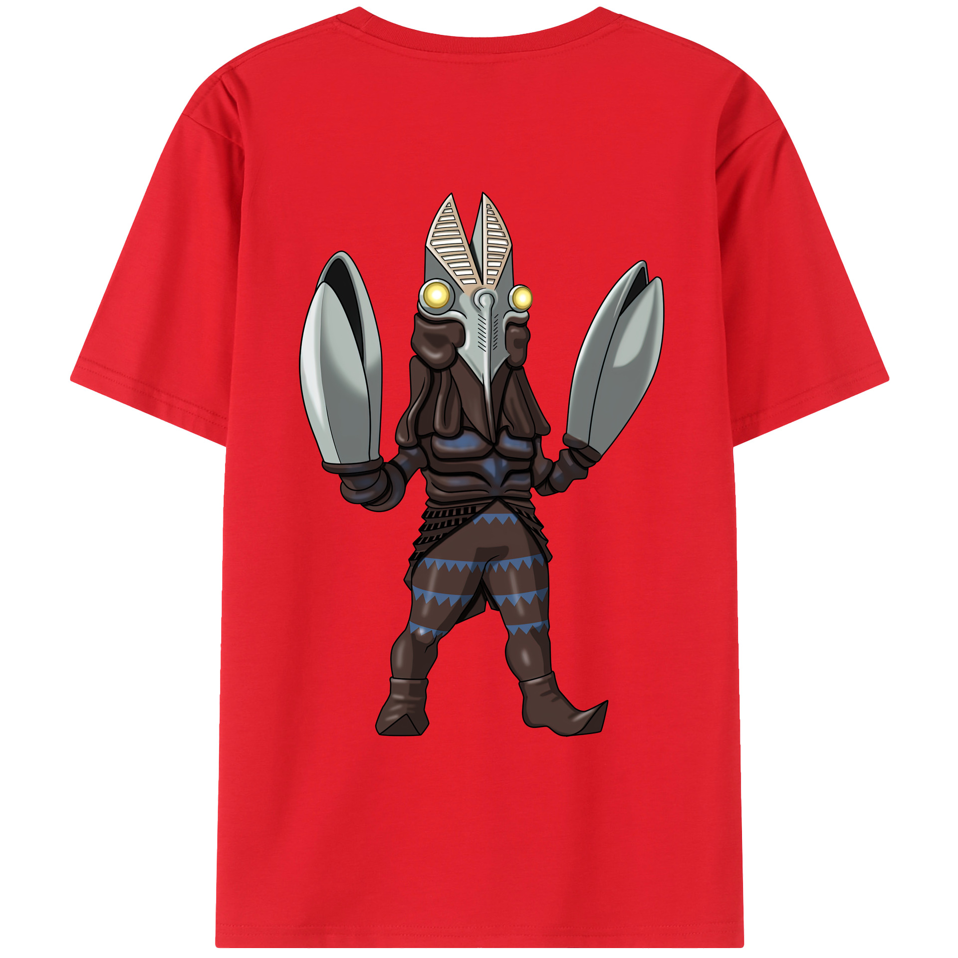 （画像用） ウルトラマン Ultraman 綿100％ メンズ半袖Tシャツ（バックプリント） 通気性
