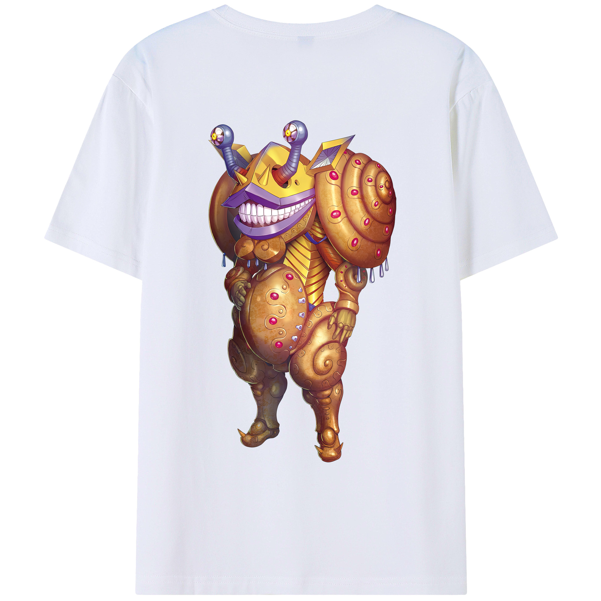 （画像用） ウルトラマン Ultraman 綿100％ メンズ半袖Tシャツ（バックプリント） 通気性