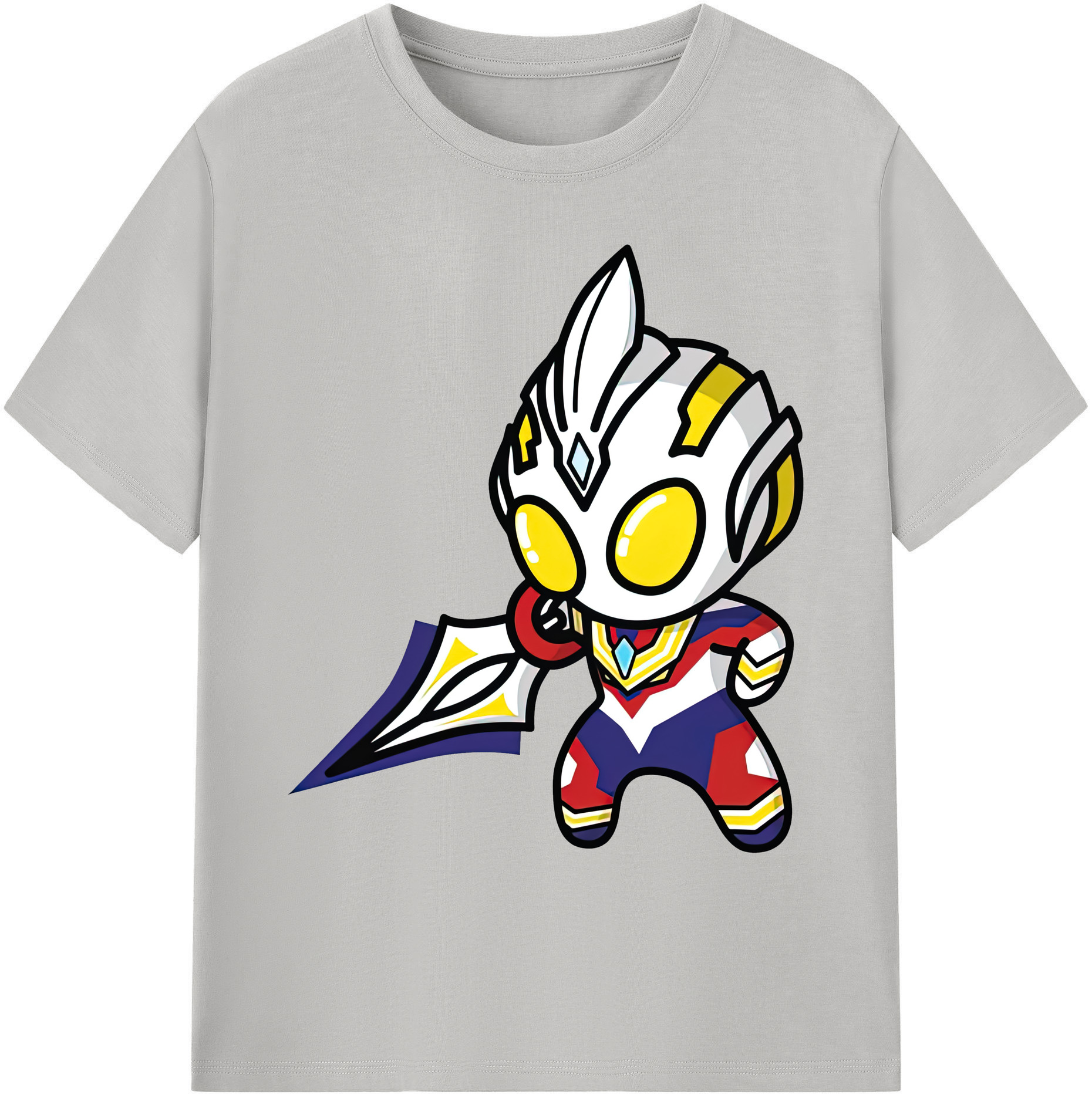 （画像用） ウルトラマン Ultraman 綿100％ メンズ半袖Tシャツ｜肌触りやわらか＆通気性