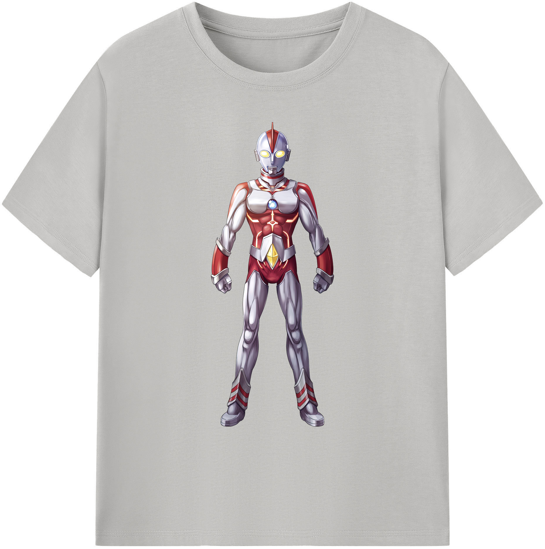 （画像用） ウルトラマン Ultraman 綿100％ メンズ半袖Tシャツ｜肌触りやわらか＆通気性