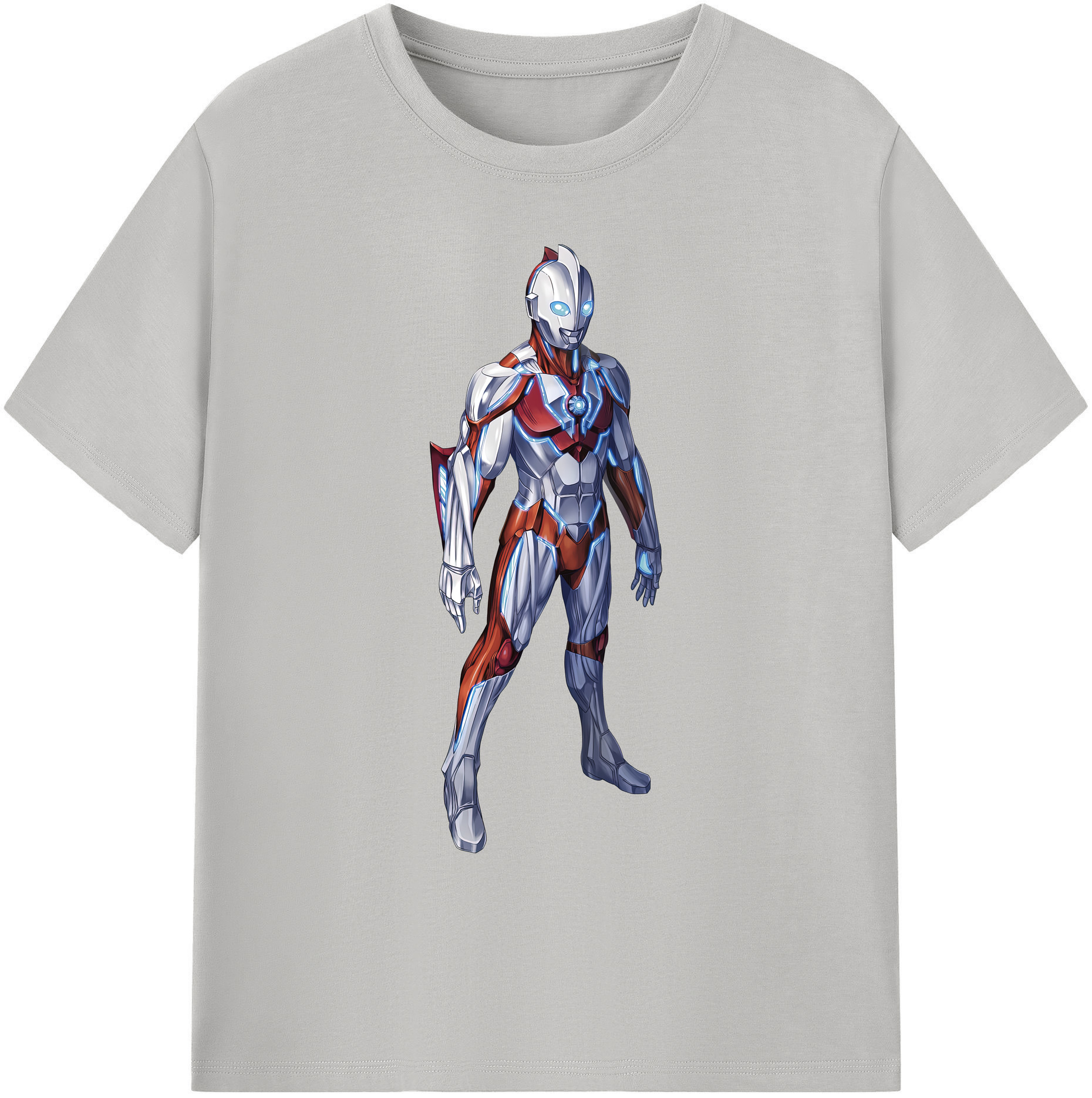（画像用） ウルトラマン Ultraman 綿100％ メンズ半袖Tシャツ｜肌触りやわらか＆通気性