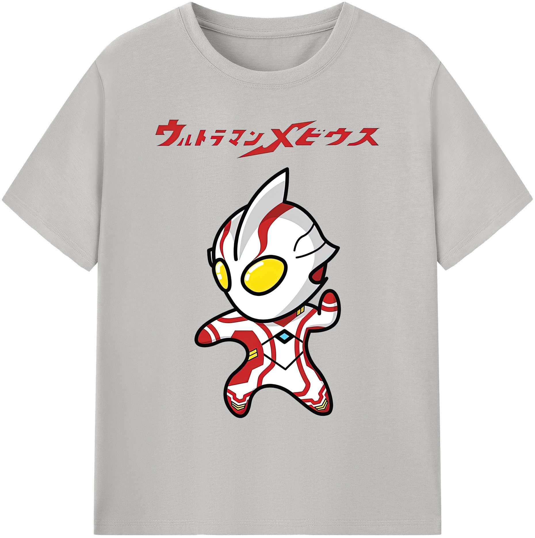 （画像用） ウルトラマン Ultraman 綿100％ メンズ半袖Tシャツ｜肌触りやわらか＆通気性