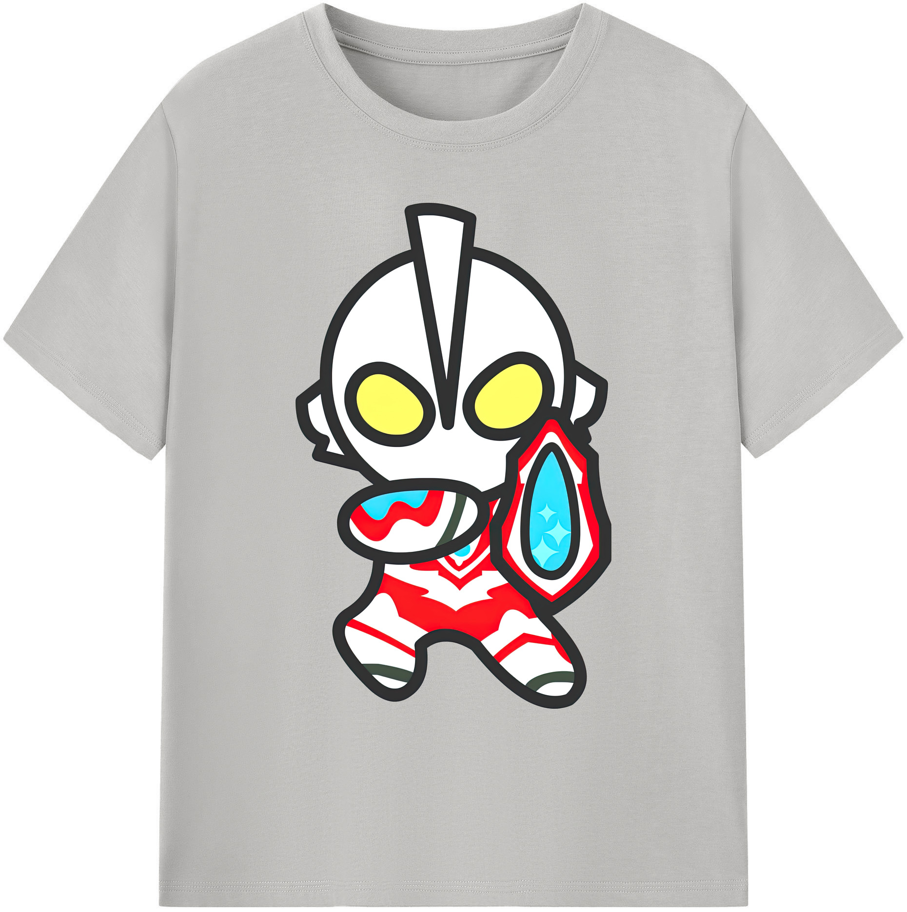 （画像用） ウルトラマン Ultraman 綿100％ メンズ半袖Tシャツ｜肌触りやわらか＆通気性