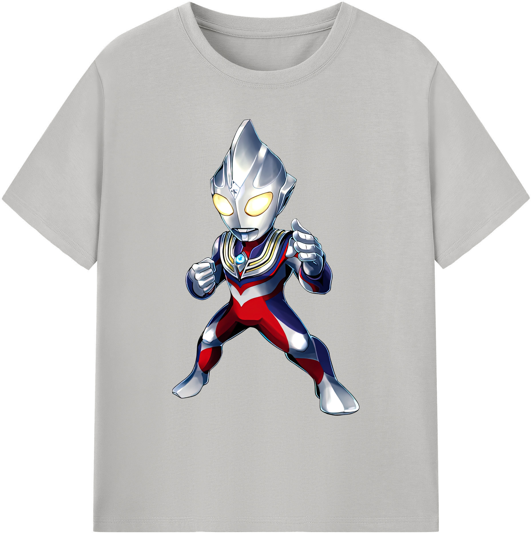（画像用） ウルトラマン Ultraman 綿100％ メンズ半袖Tシャツ｜肌触りやわらか＆通気性
