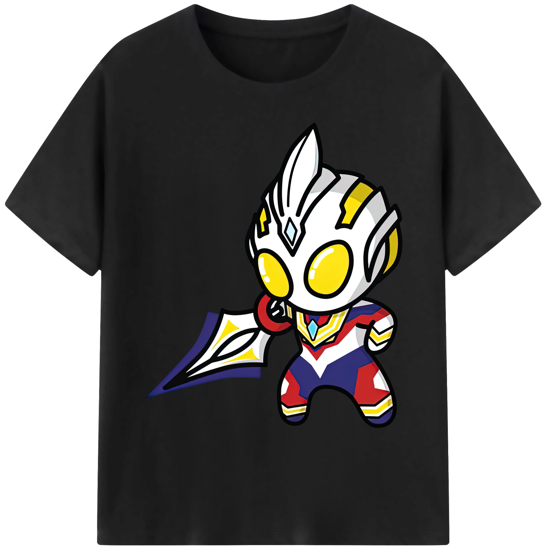 （画像用） ウルトラマン Ultraman 綿100％ メンズ半袖Tシャツ｜肌触りやわらか＆通気性