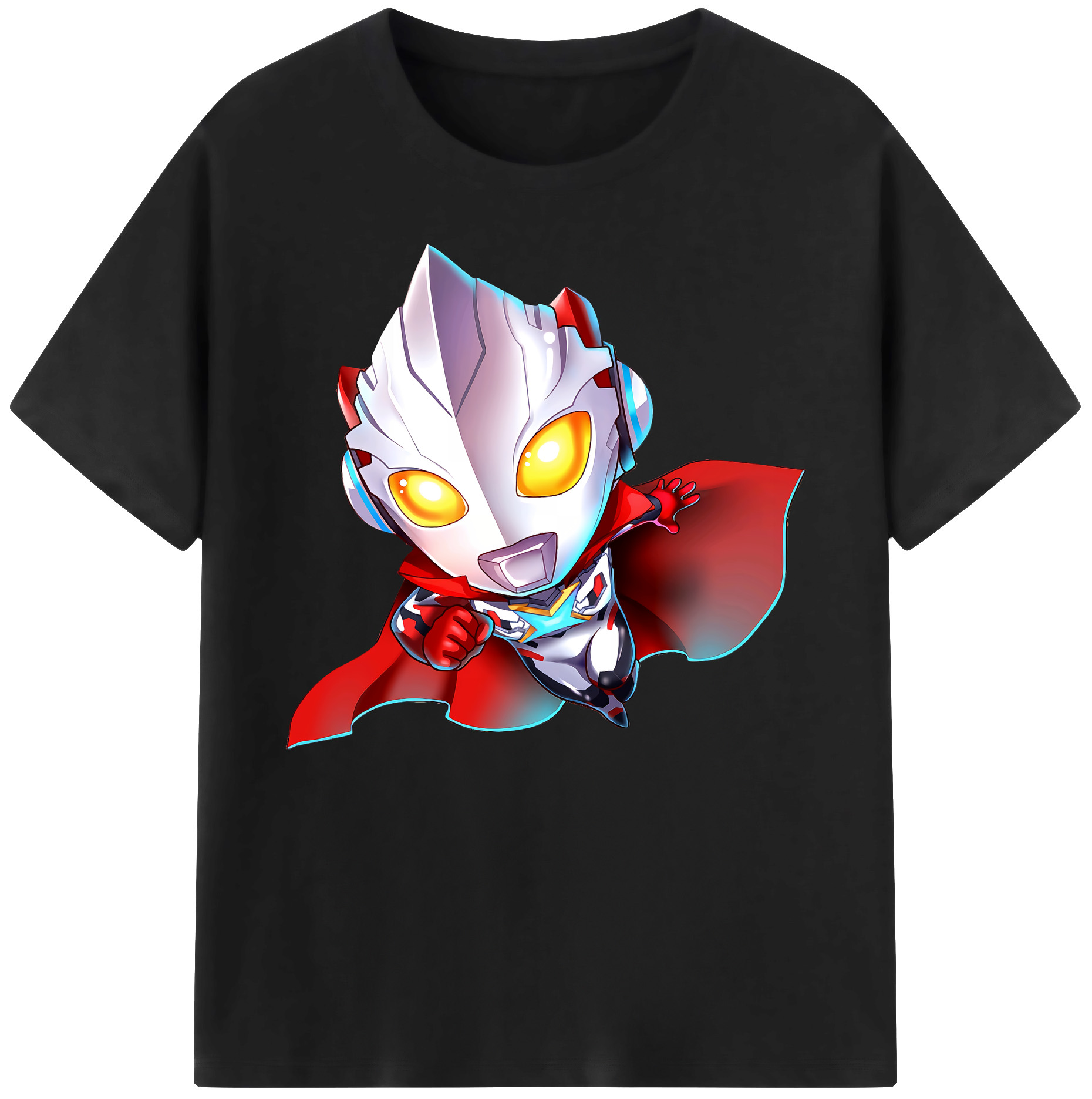 （画像用） ウルトラマン Ultraman 綿100％ メンズ半袖Tシャツ｜肌触りやわらか＆通気性