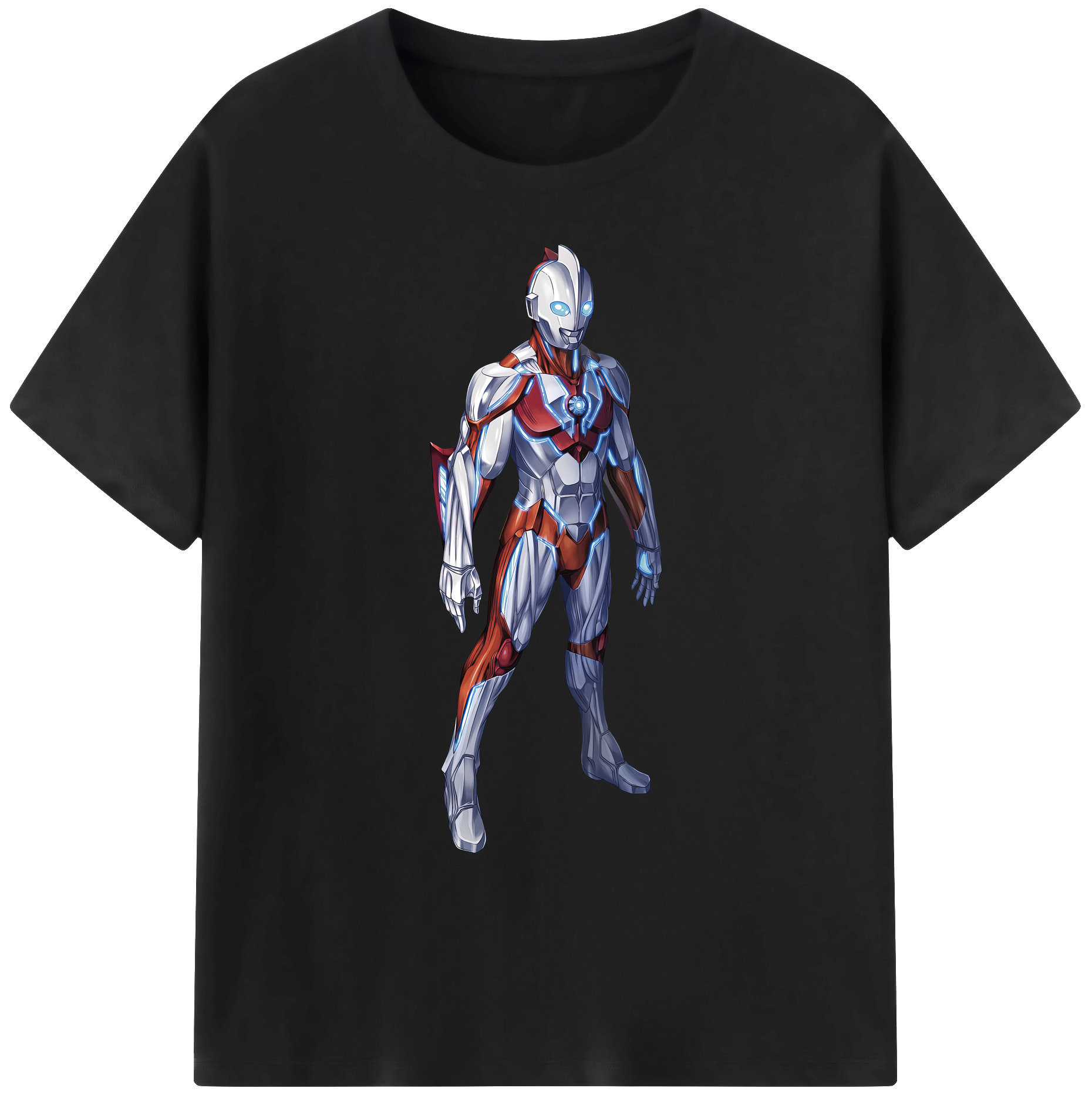 （画像用） ウルトラマン Ultraman 綿100％ メンズ半袖Tシャツ｜肌触りやわらか＆通気性
