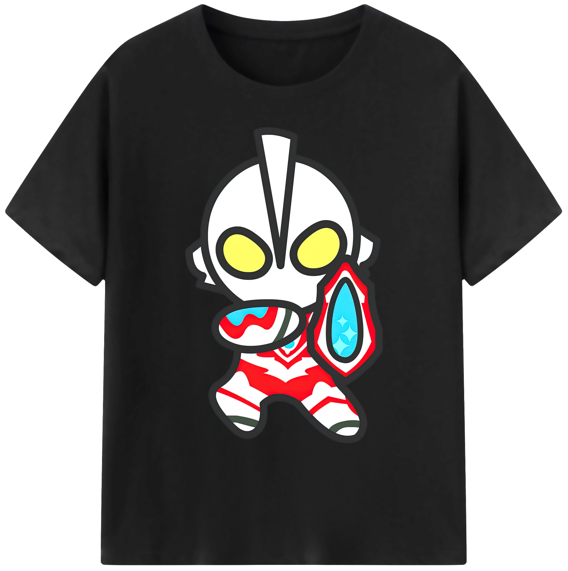 （画像用） ウルトラマン Ultraman 綿100％ メンズ半袖Tシャツ｜肌触りやわらか＆通気性