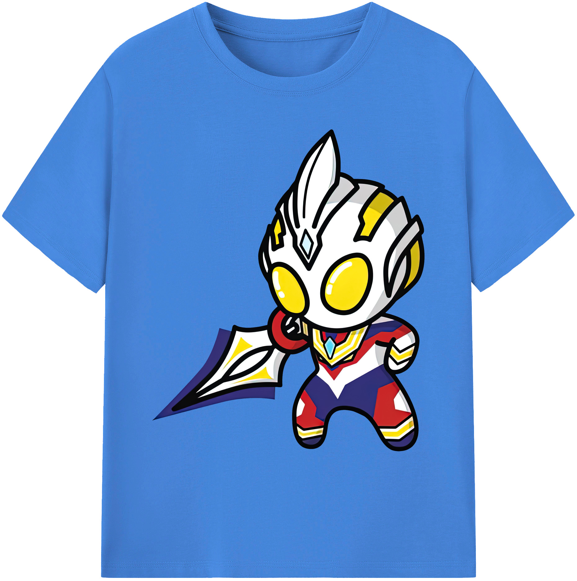 （画像用） ウルトラマン Ultraman 綿100％ メンズ半袖Tシャツ｜肌触りやわらか＆通気性