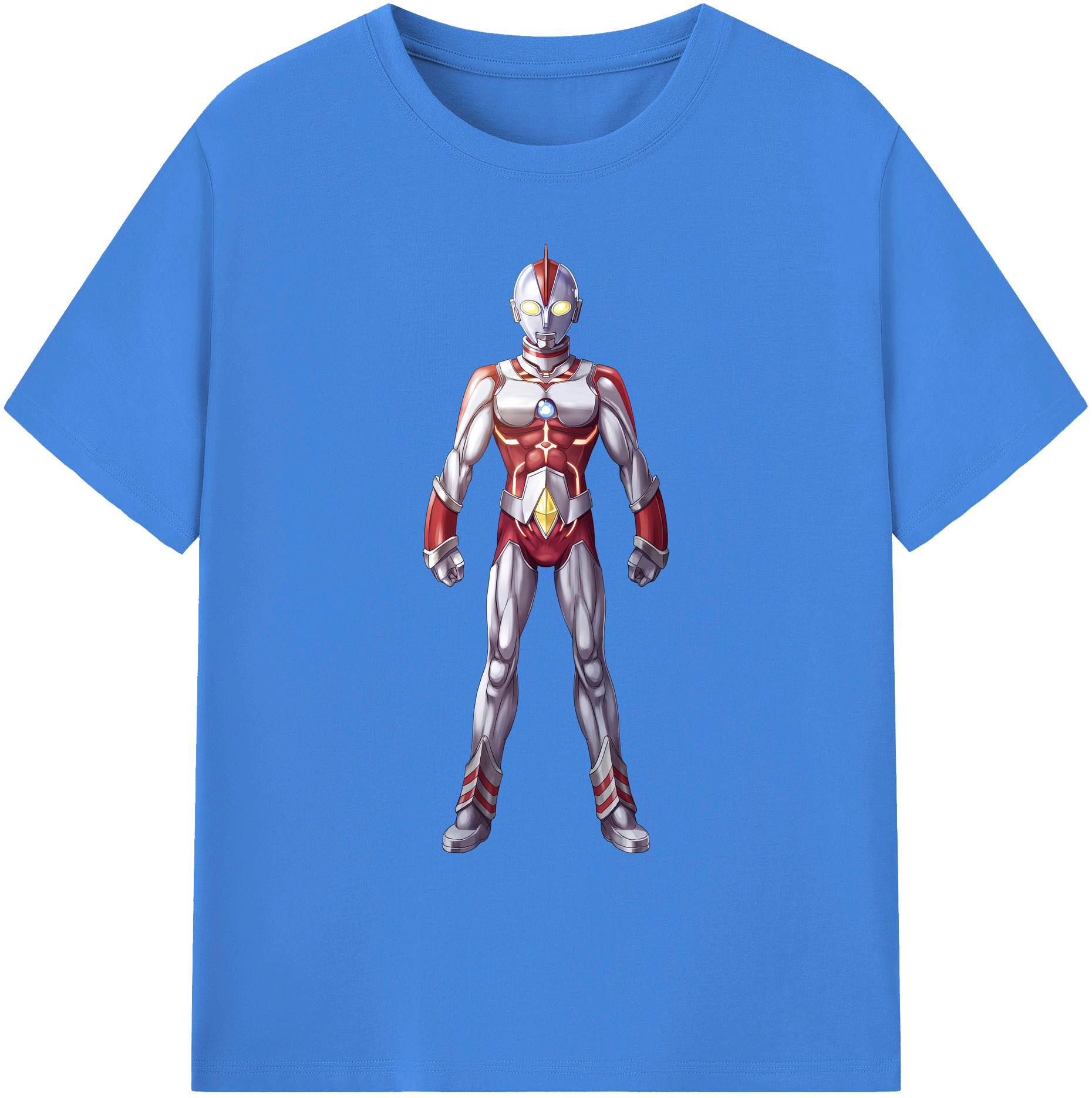 （画像用） ウルトラマン Ultraman 綿100％ メンズ半袖Tシャツ｜肌触りやわらか＆通気性