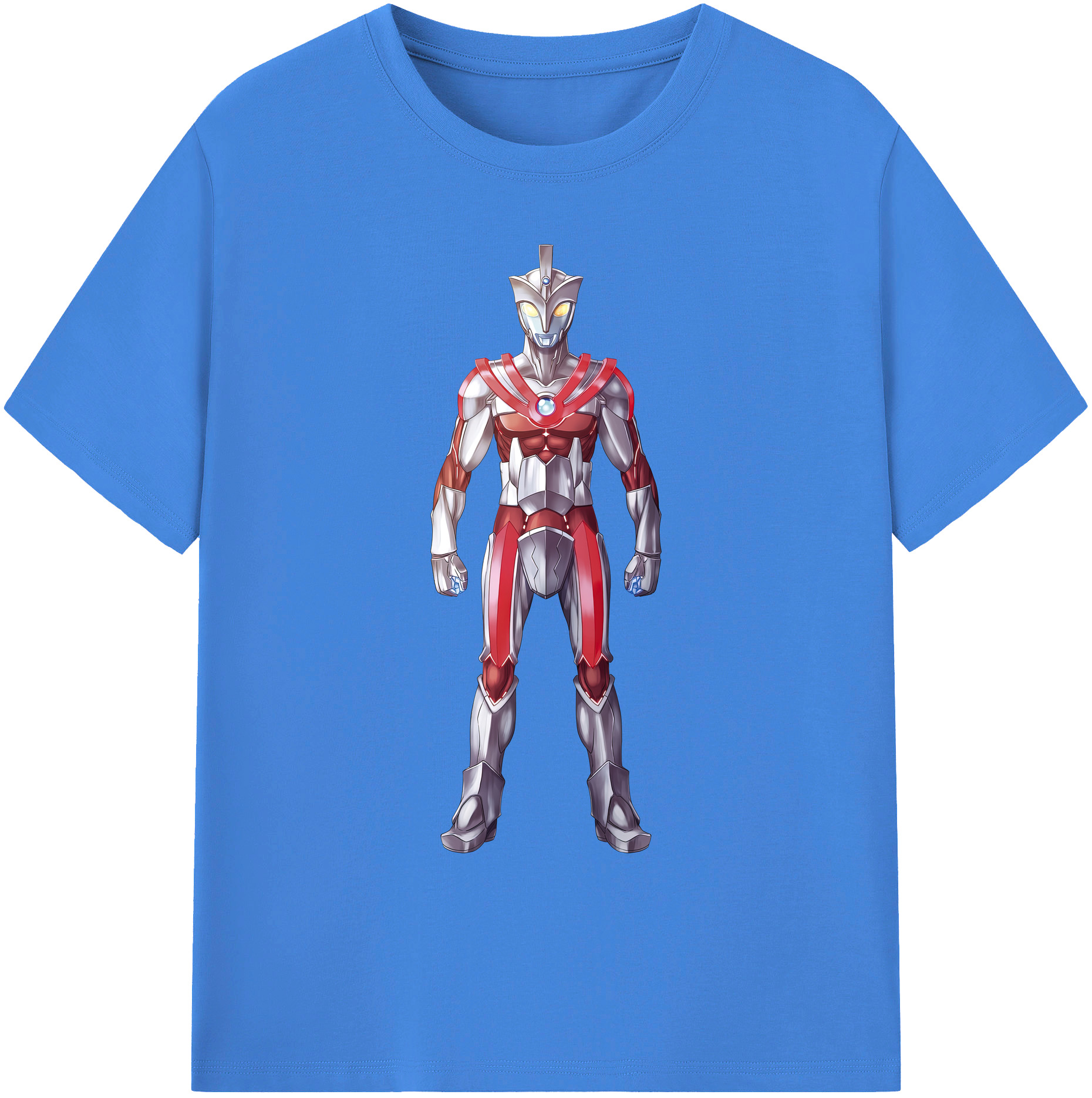 （画像用） ウルトラマン Ultraman 綿100％ メンズ半袖Tシャツ｜肌触りやわらか＆通気性