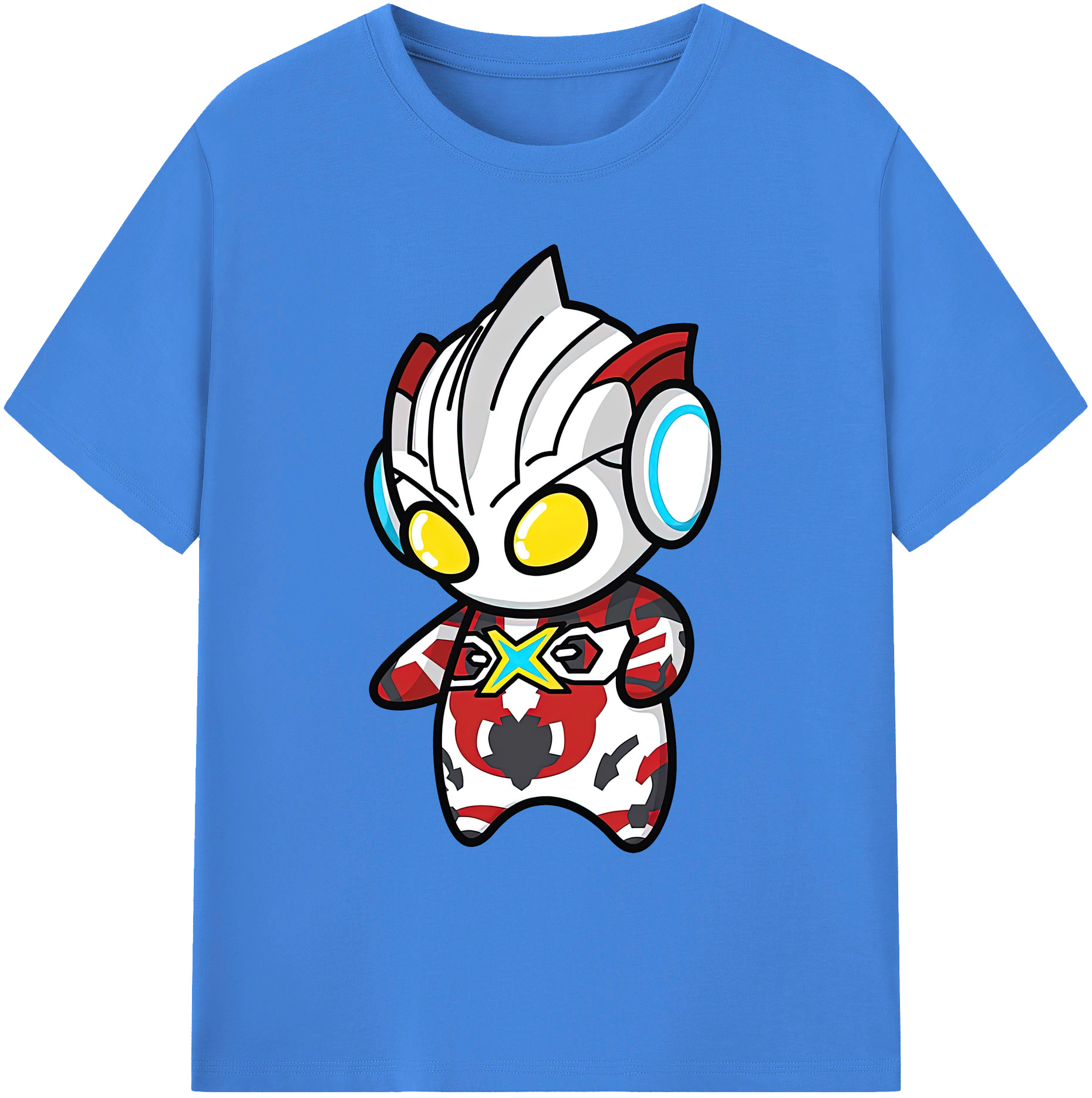 （画像用） ウルトラマン Ultraman 綿100％ メンズ半袖Tシャツ｜肌触りやわらか＆通気性