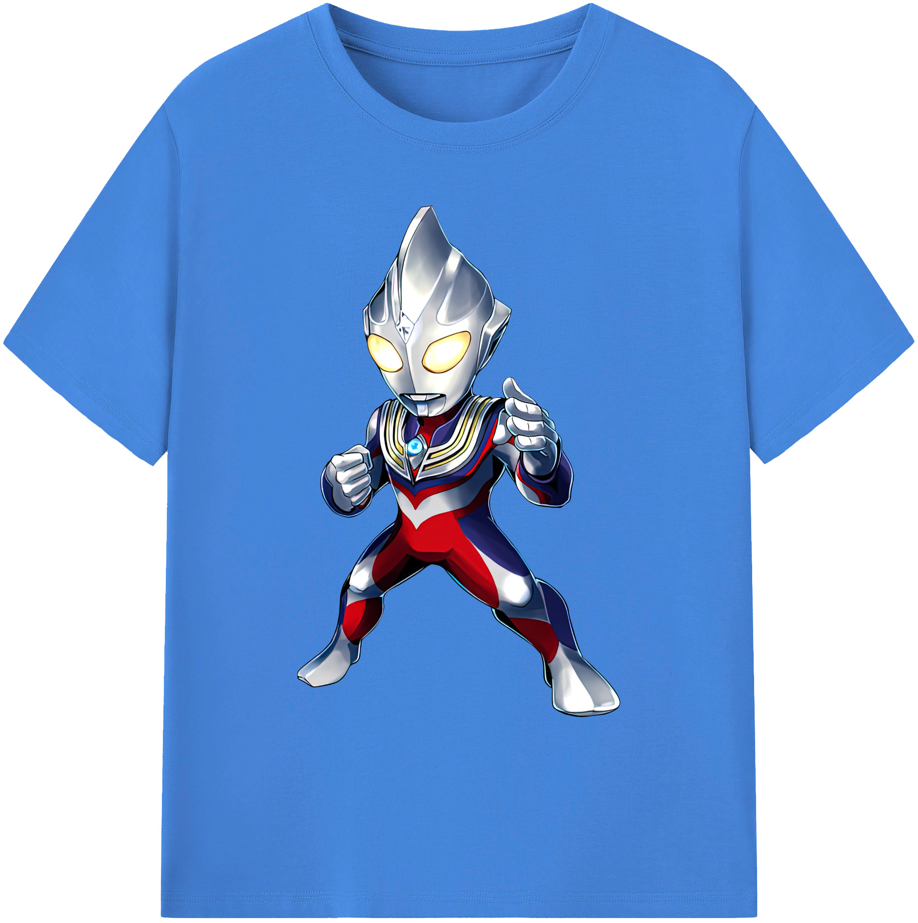 （画像用） ウルトラマン Ultraman 綿100％ メンズ半袖Tシャツ｜肌触りやわらか＆通気性