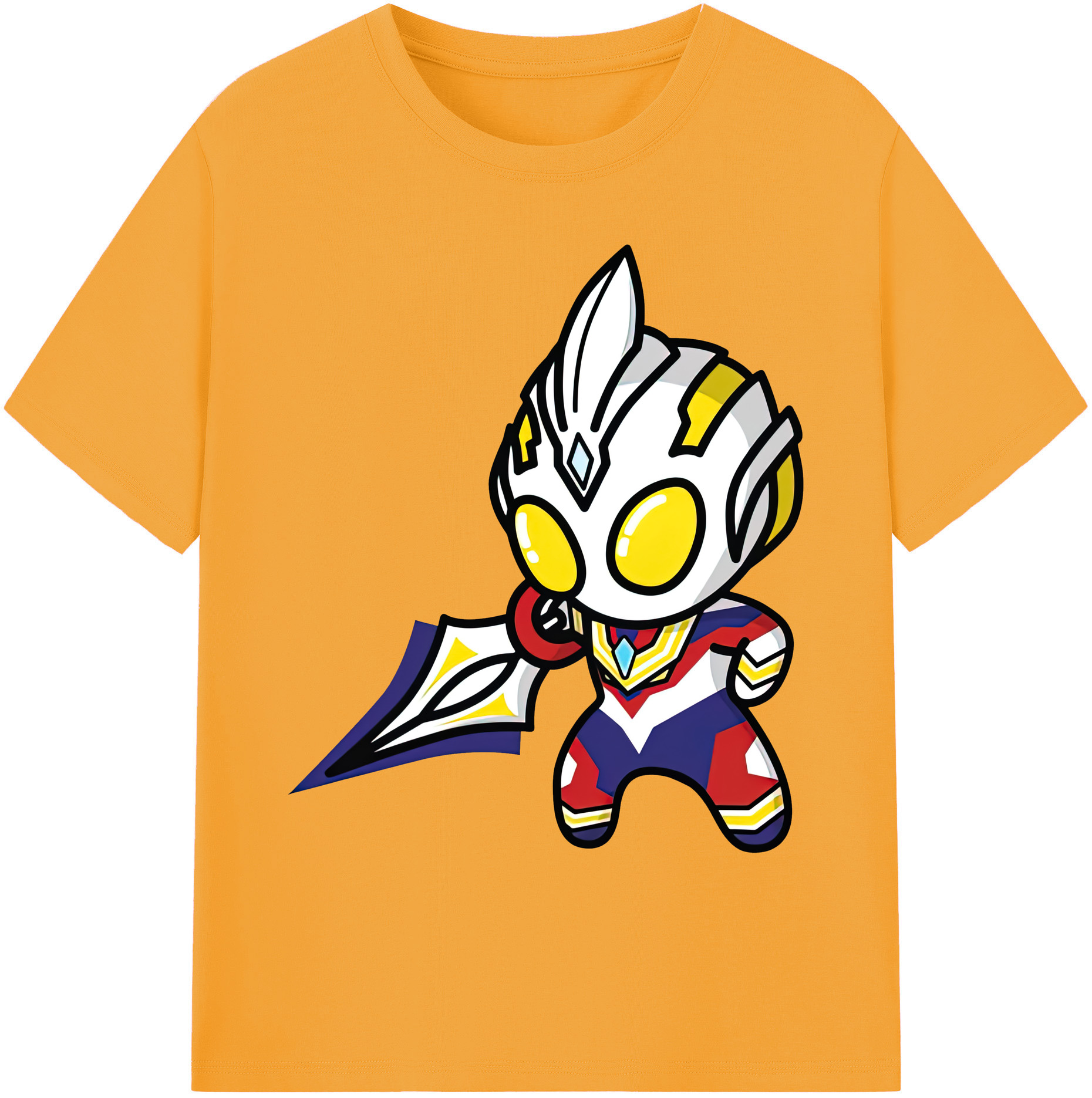 （画像用） ウルトラマン Ultraman 綿100％ メンズ半袖Tシャツ｜肌触りやわらか＆通気性