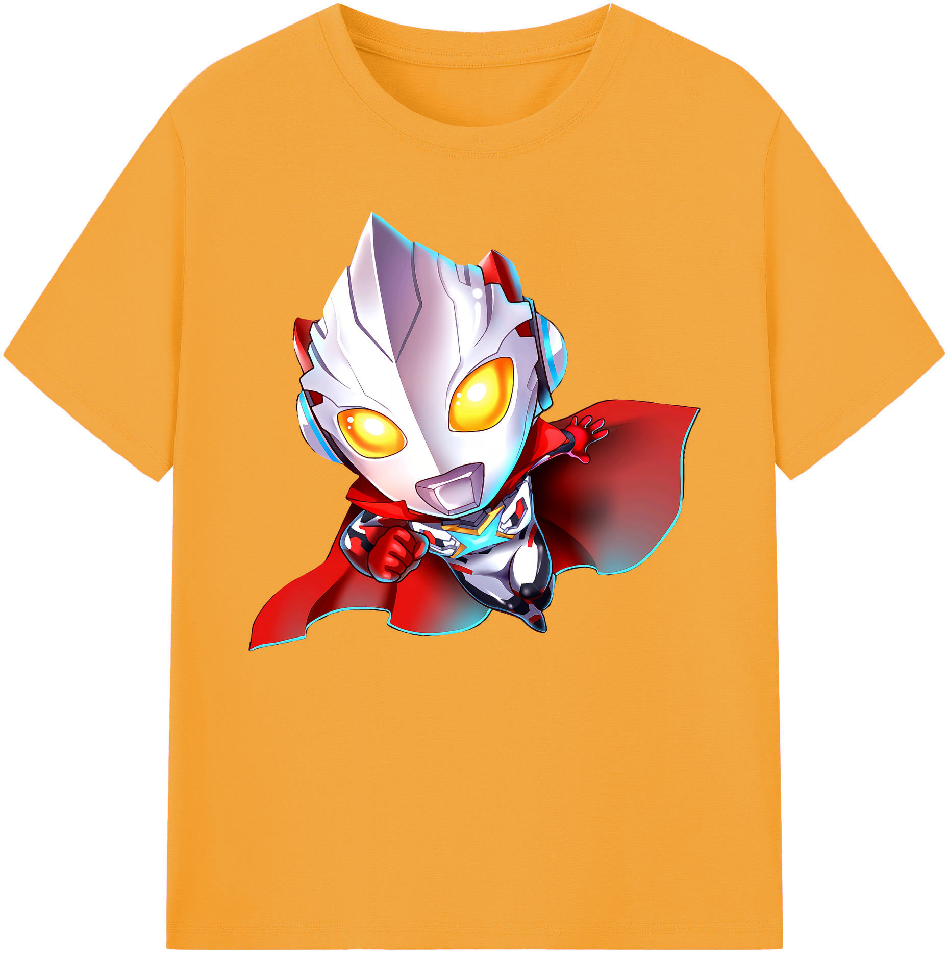 （画像用） ウルトラマン Ultraman 綿100％ メンズ半袖Tシャツ｜肌触りやわらか＆通気性