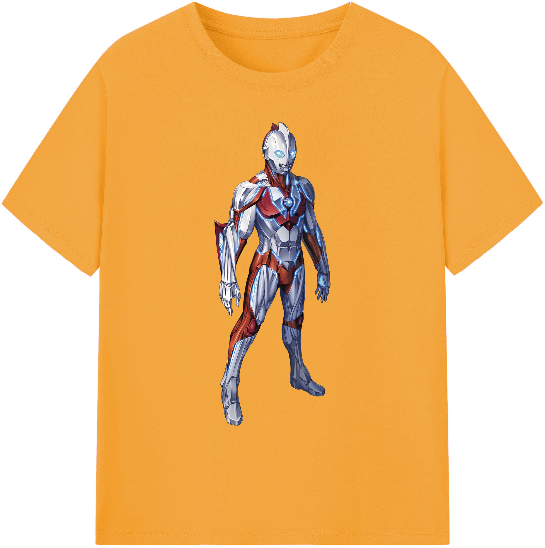 （画像用） ウルトラマン Ultraman 綿100％ メンズ半袖Tシャツ｜肌触りやわらか＆通気性