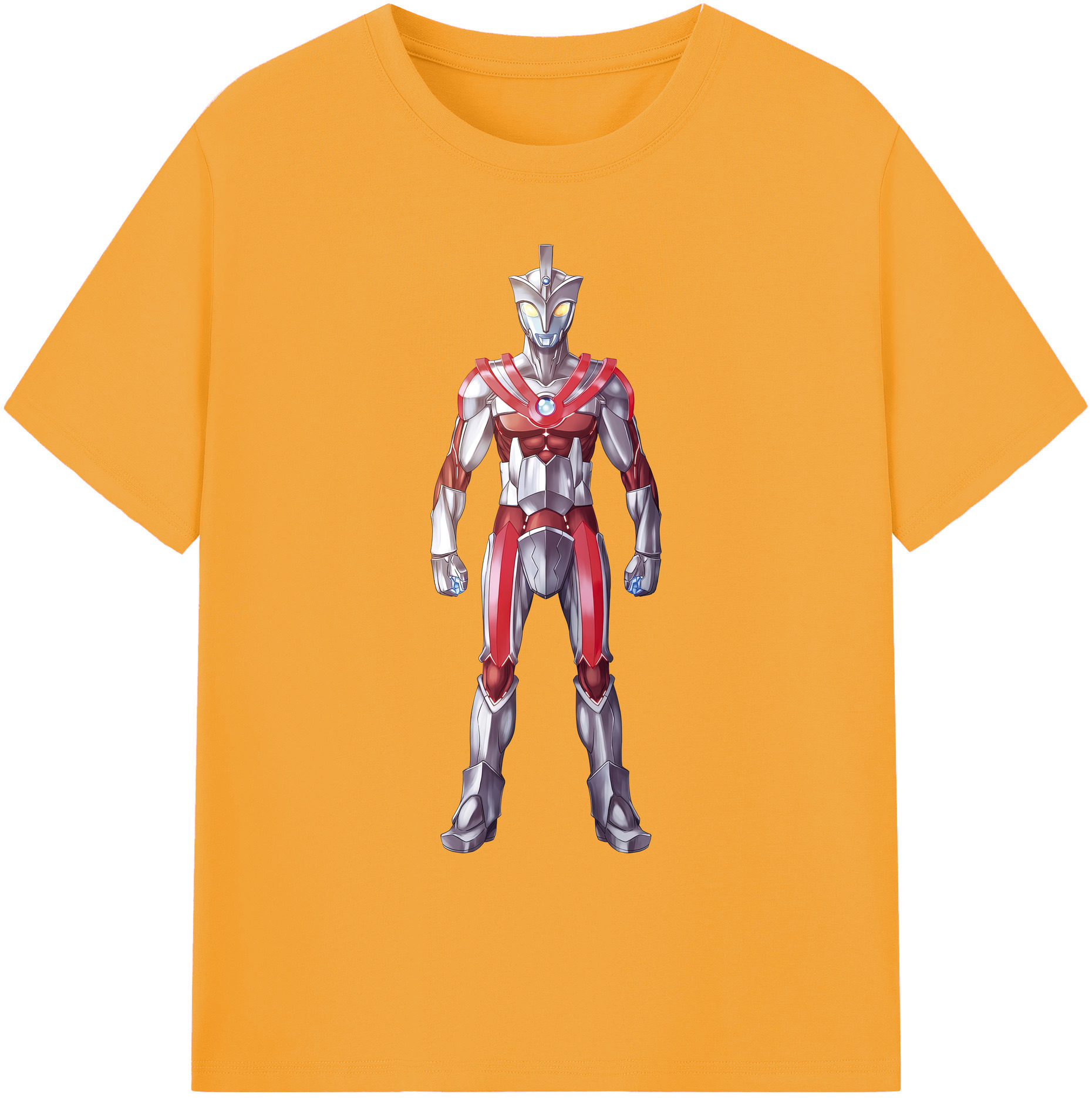 （画像用） ウルトラマン Ultraman 綿100％ メンズ半袖Tシャツ｜肌触りやわらか＆通気性
