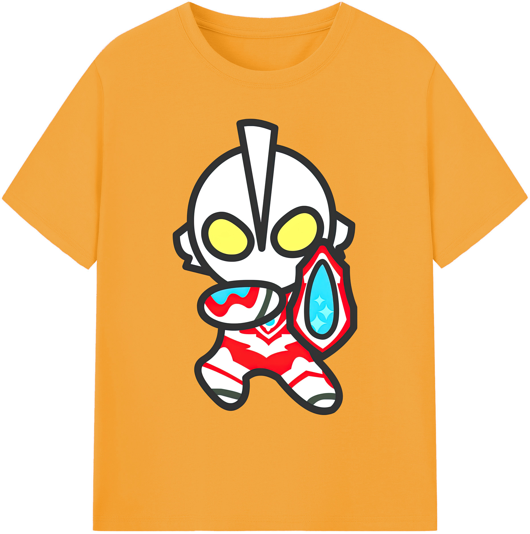 （画像用） ウルトラマン Ultraman 綿100％ メンズ半袖Tシャツ｜肌触りやわらか＆通気性
