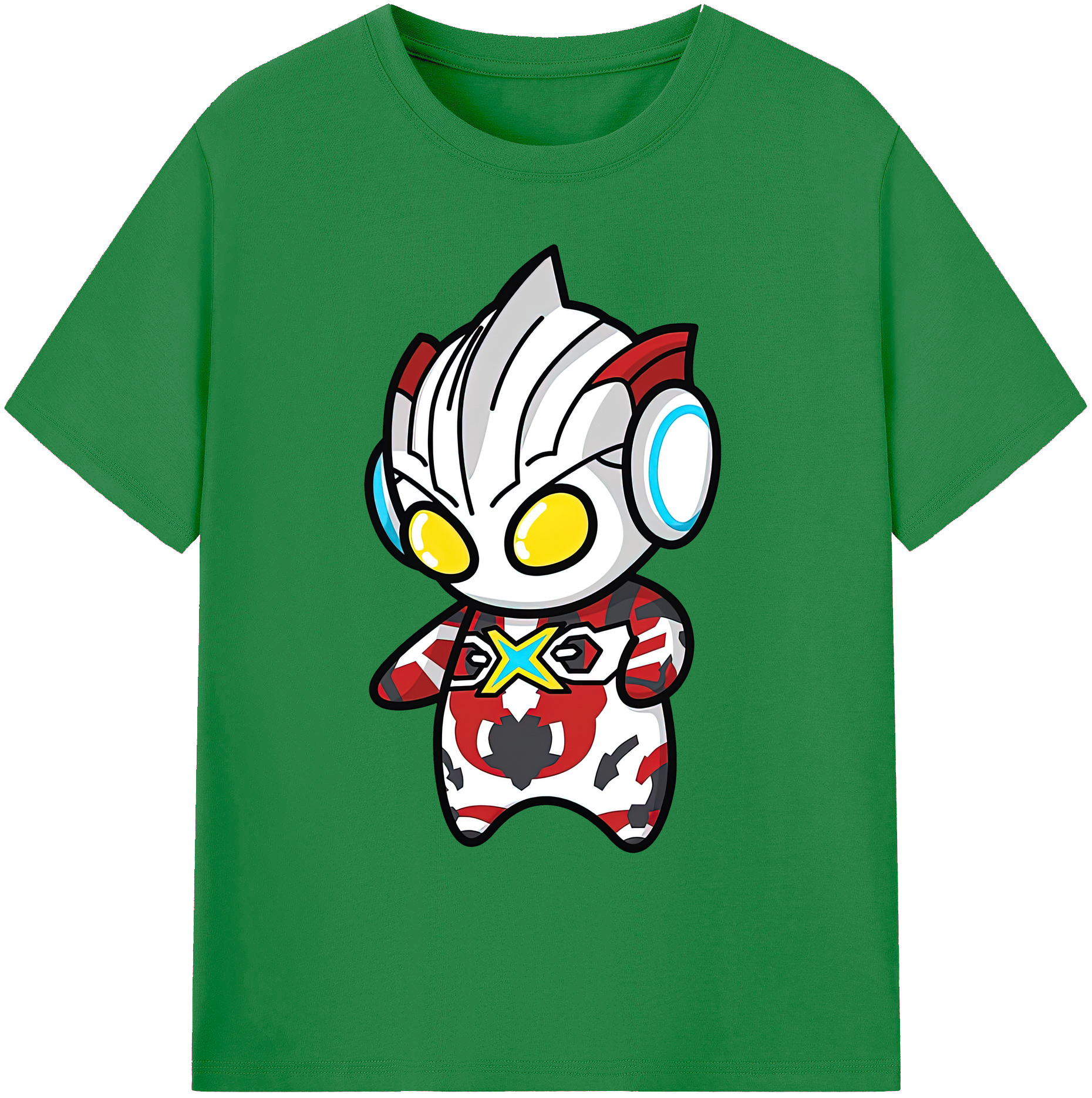（画像用） ウルトラマン Ultraman 綿100％ メンズ半袖Tシャツ｜肌触りやわらか＆通気性