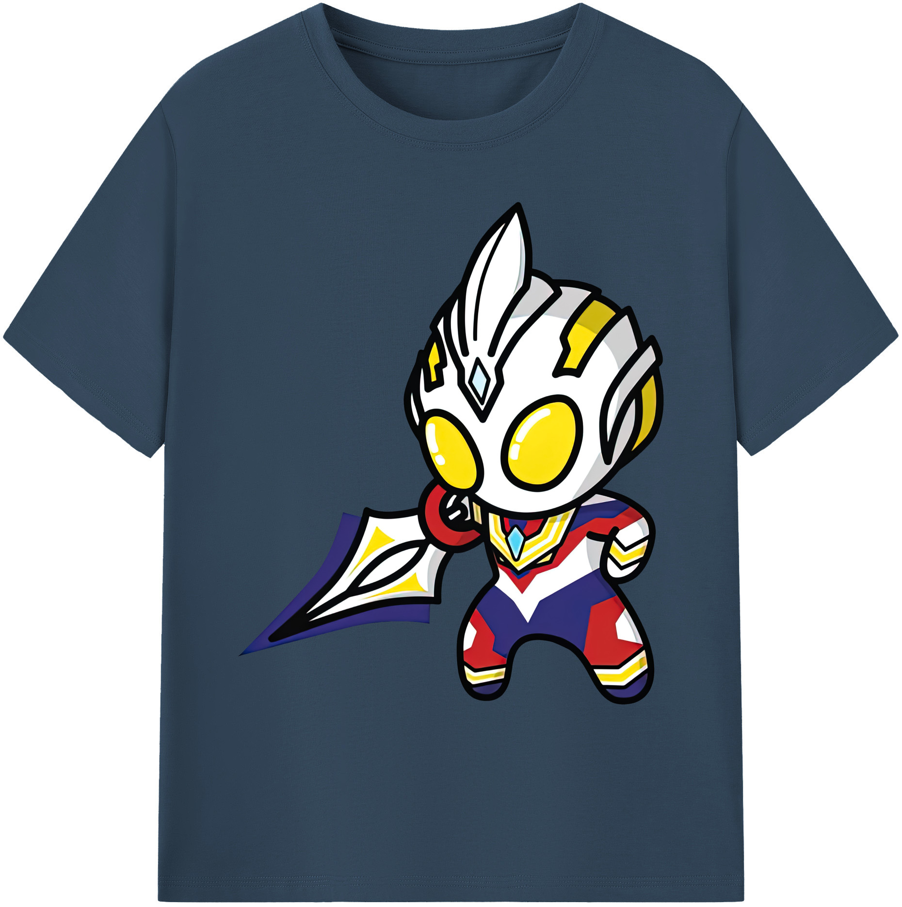 （画像用） ウルトラマン Ultraman 綿100％ メンズ半袖Tシャツ｜肌触りやわらか＆通気性