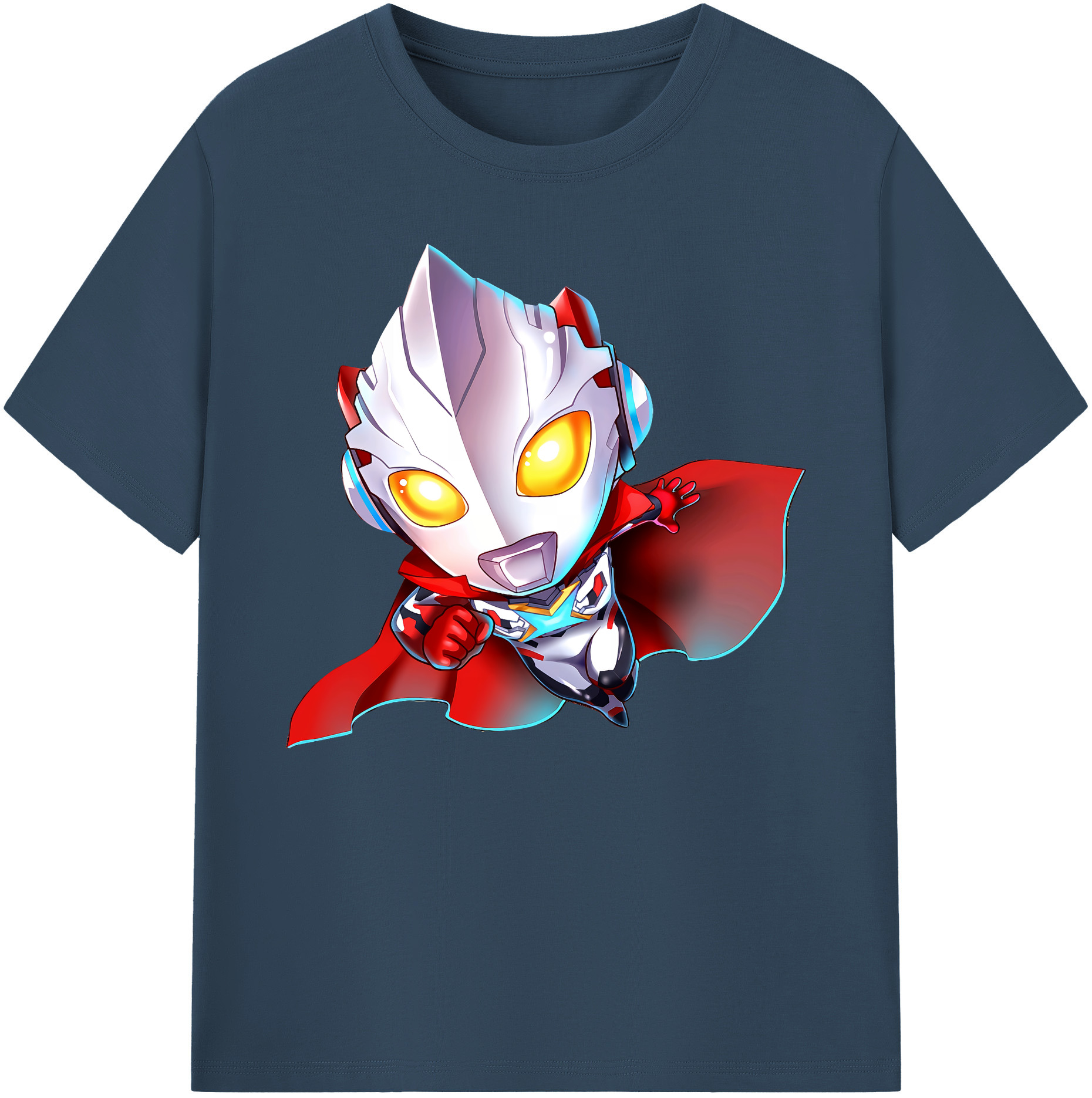 （画像用） ウルトラマン Ultraman 綿100％ メンズ半袖Tシャツ｜肌触りやわらか＆通気性