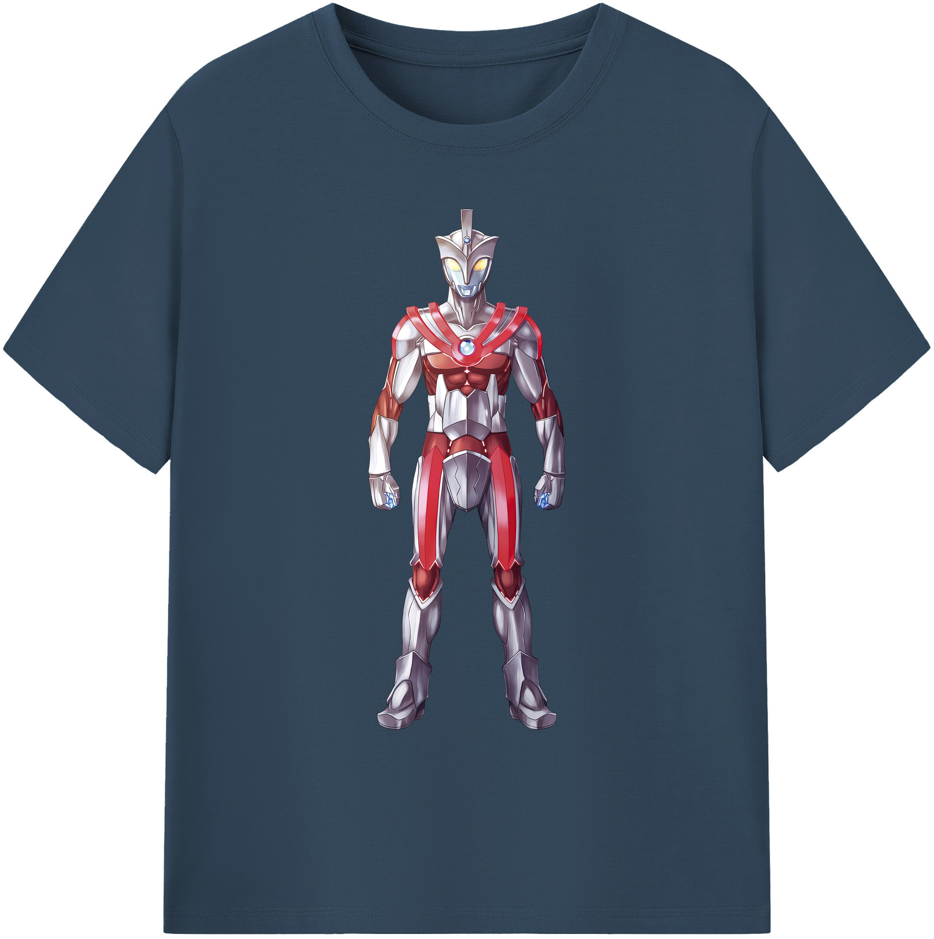 （画像用） ウルトラマン Ultraman 綿100％ メンズ半袖Tシャツ｜肌触りやわらか＆通気性