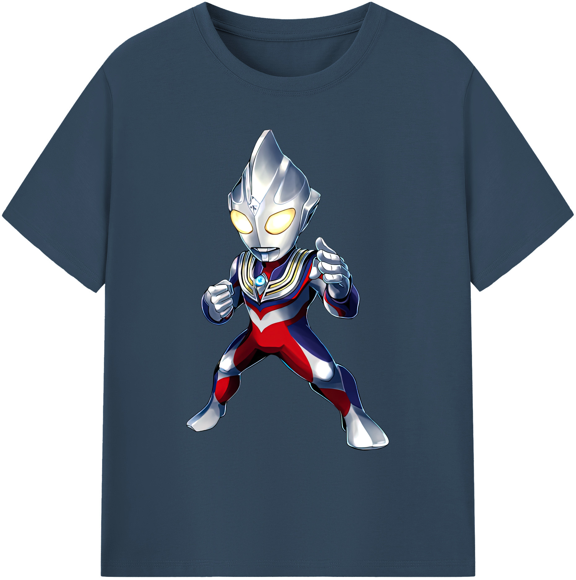 （画像用） ウルトラマン Ultraman 綿100％ メンズ半袖Tシャツ｜肌触りやわらか＆通気性