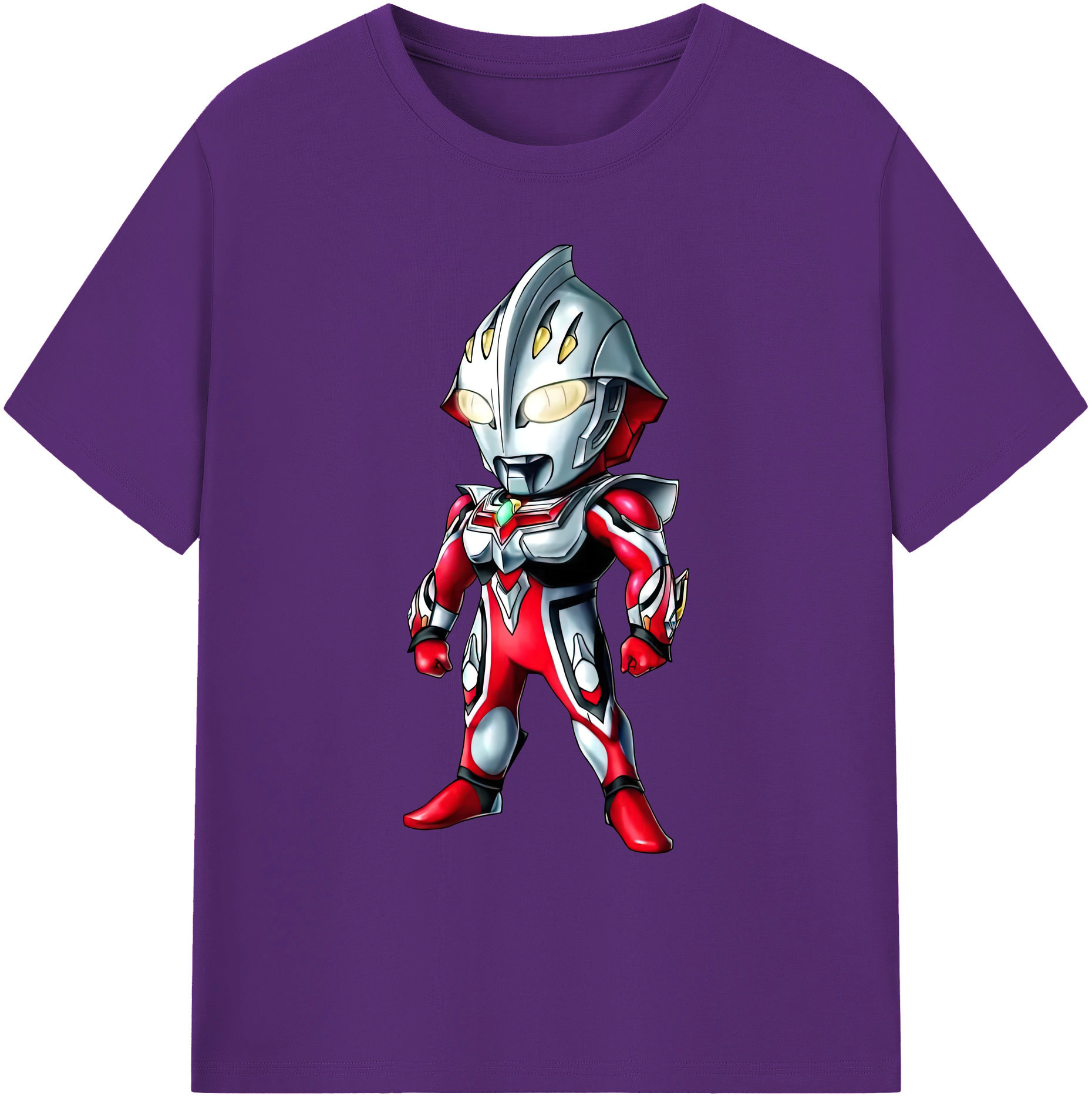 （画像用） ウルトラマン Ultraman 綿100％ メンズ半袖Tシャツ｜肌触りやわらか＆通気性