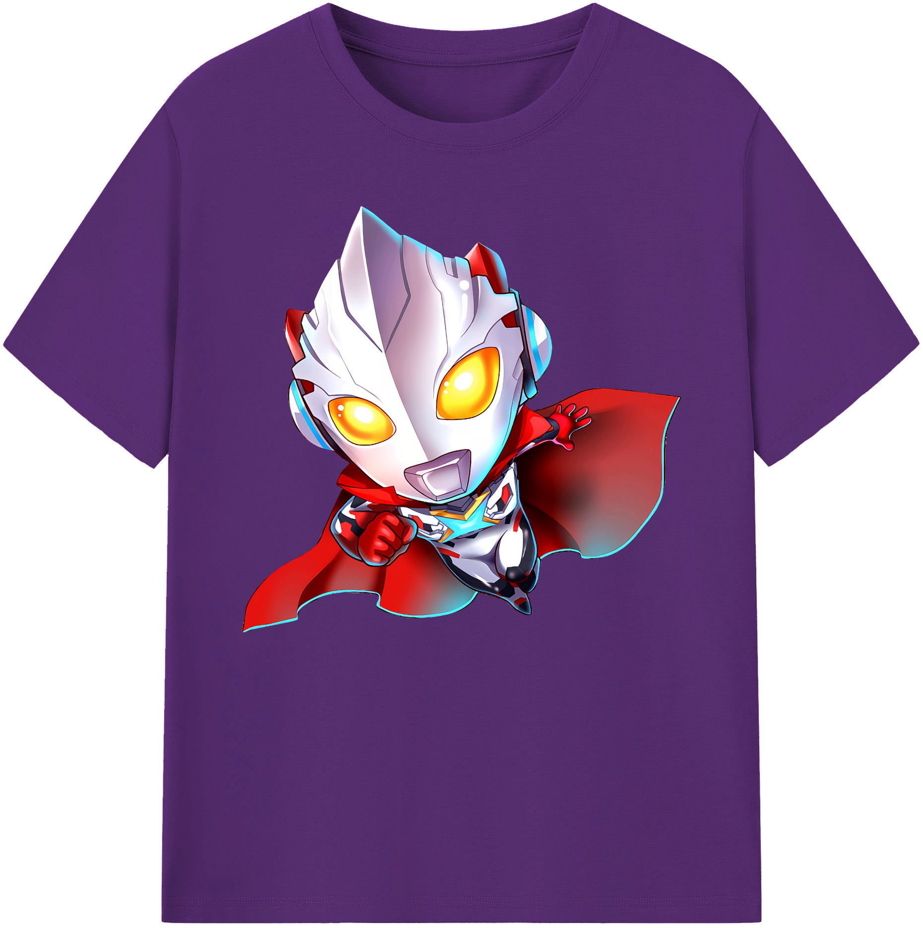 （画像用） ウルトラマン Ultraman 綿100％ メンズ半袖Tシャツ｜肌触りやわらか＆通気性