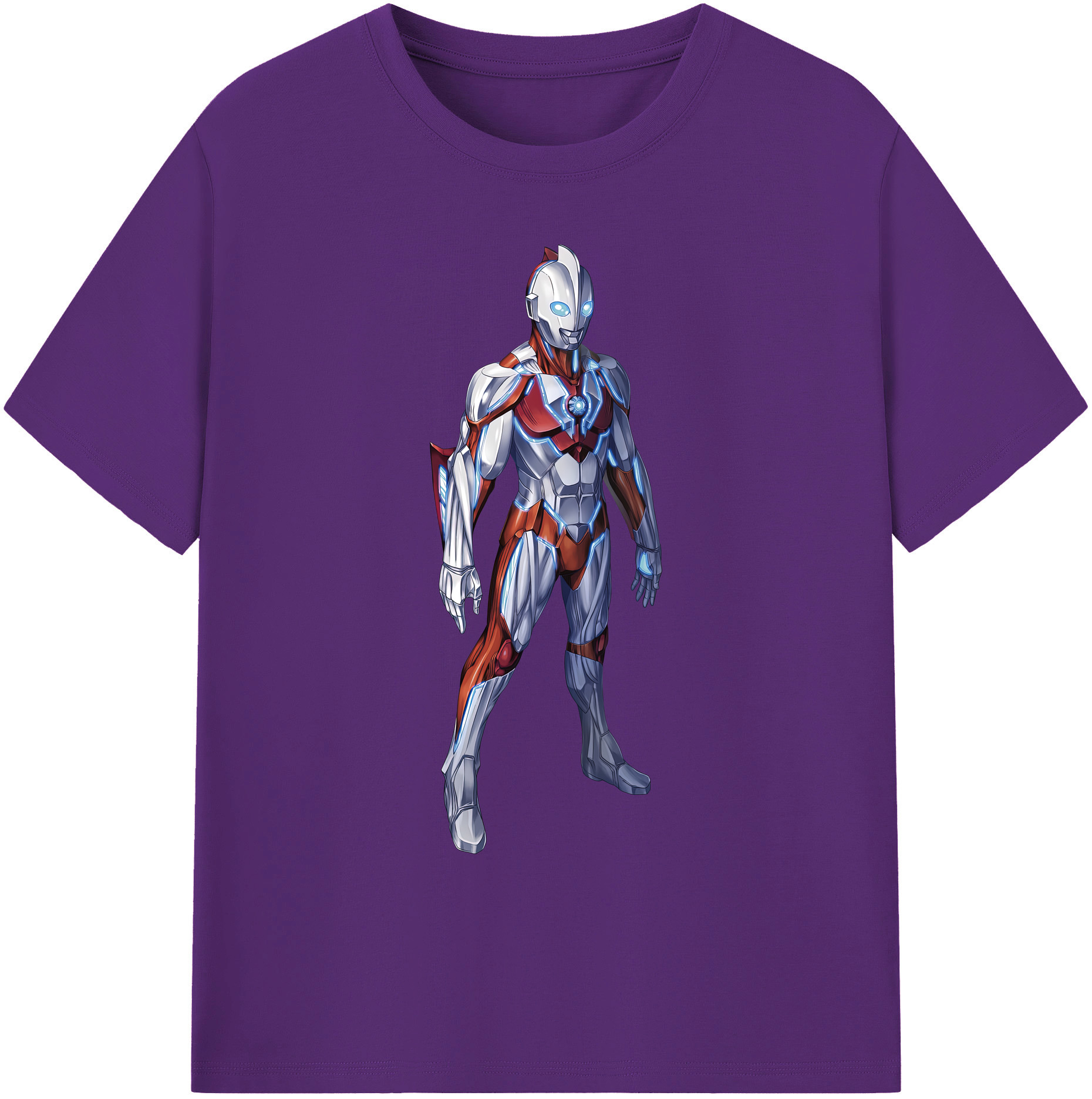 （画像用） ウルトラマン Ultraman 綿100％ メンズ半袖Tシャツ｜肌触りやわらか＆通気性