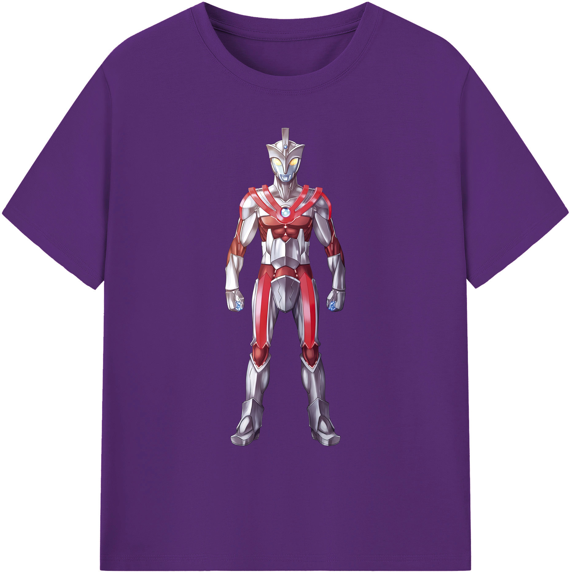 （画像用） ウルトラマン Ultraman 綿100％ メンズ半袖Tシャツ｜肌触りやわらか＆通気性