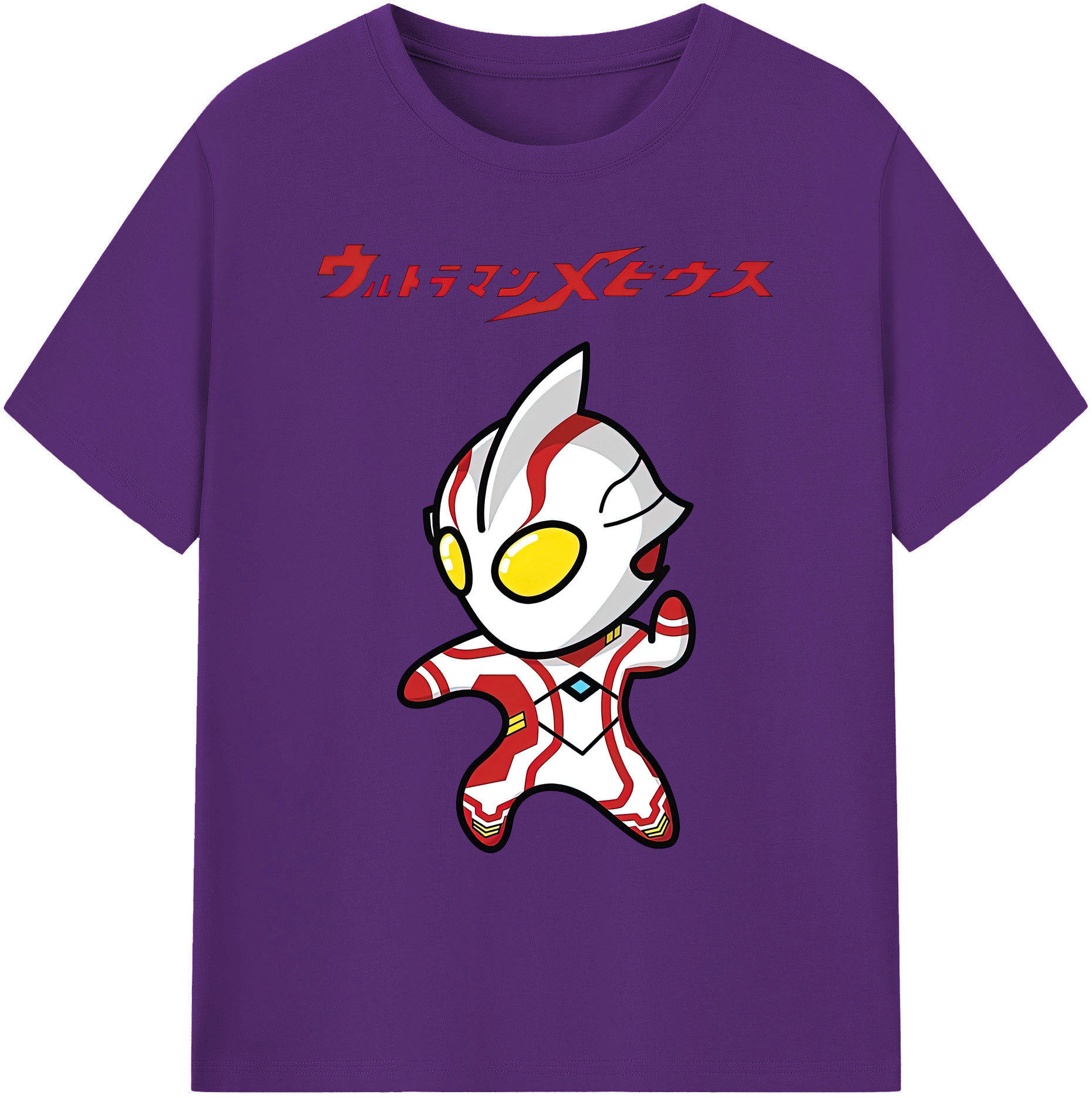 （画像用） ウルトラマン Ultraman 綿100％ メンズ半袖Tシャツ｜肌触りやわらか＆通気性