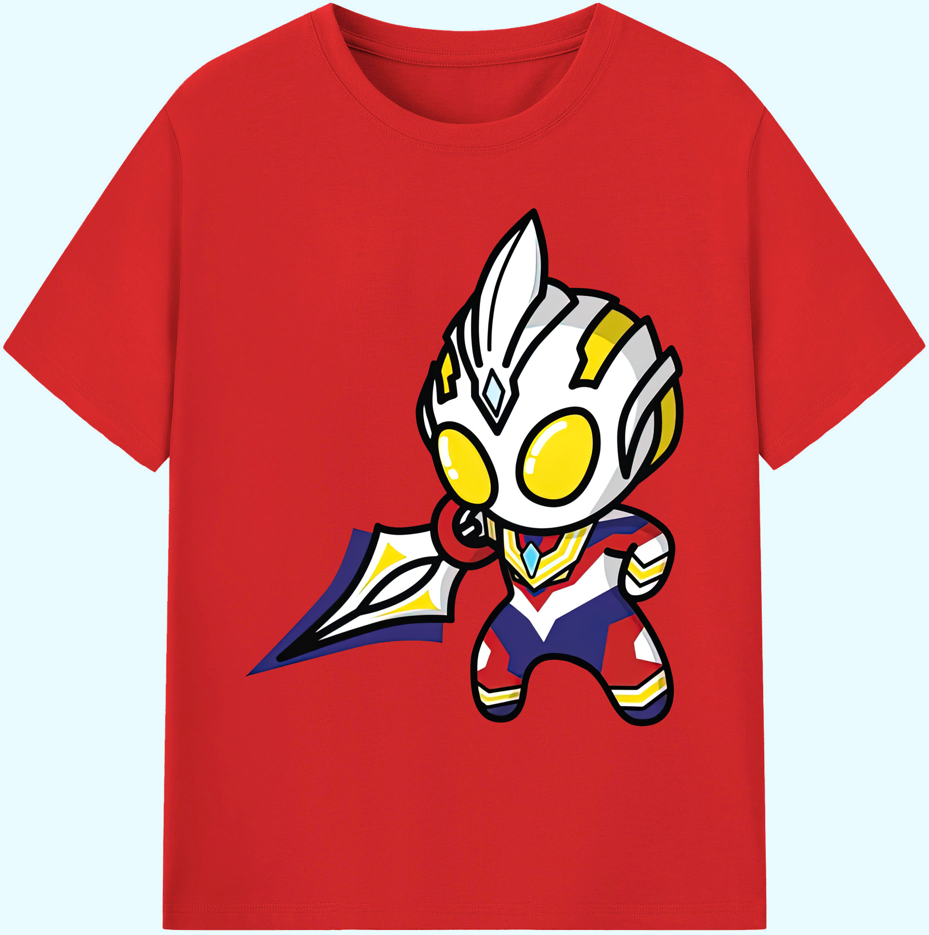 （画像用） ウルトラマン Ultraman 綿100％ メンズ半袖Tシャツ｜肌触りやわらか＆通気性