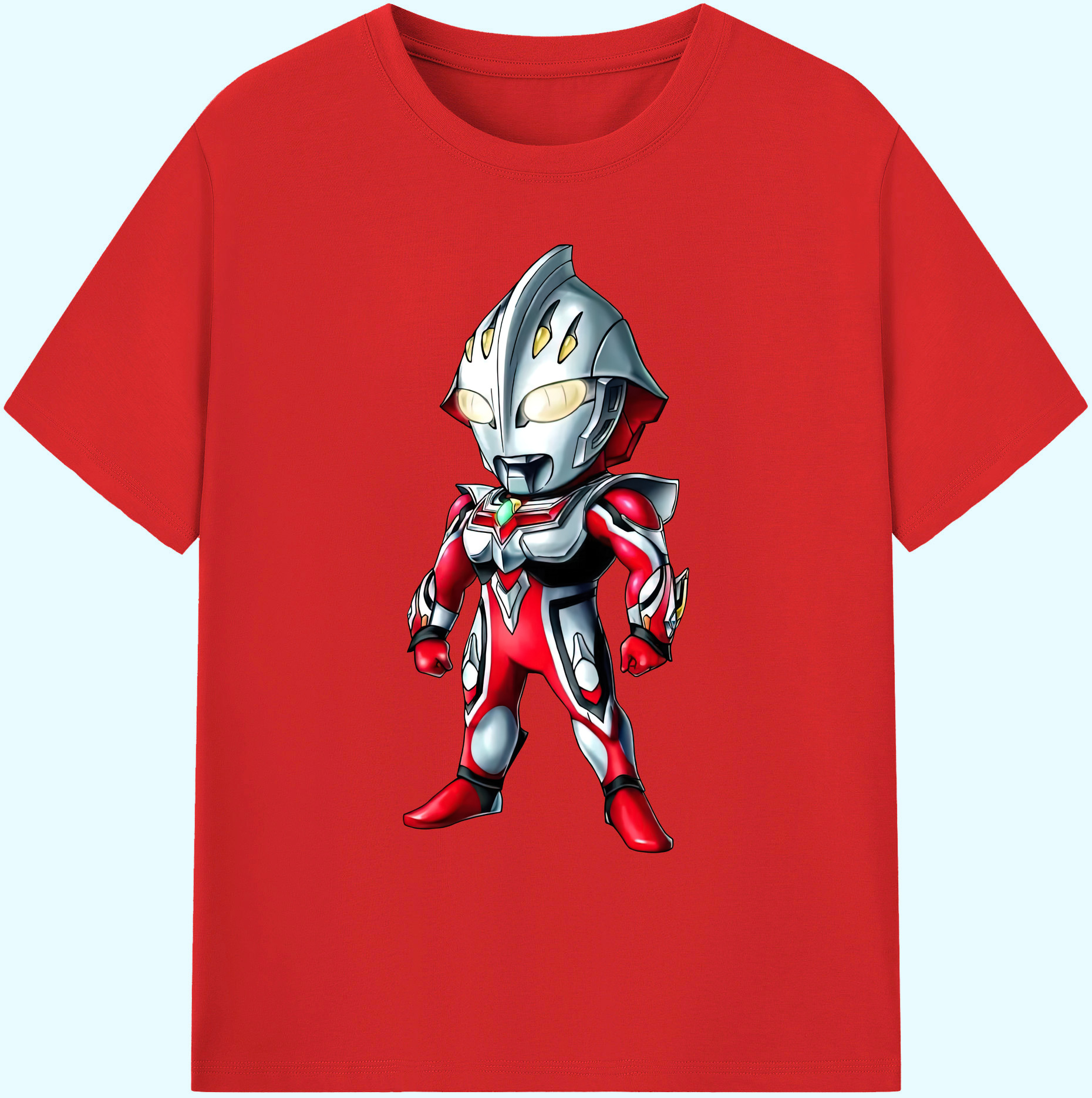 （画像用） ウルトラマン Ultraman 綿100％ メンズ半袖Tシャツ｜肌触りやわらか＆通気性