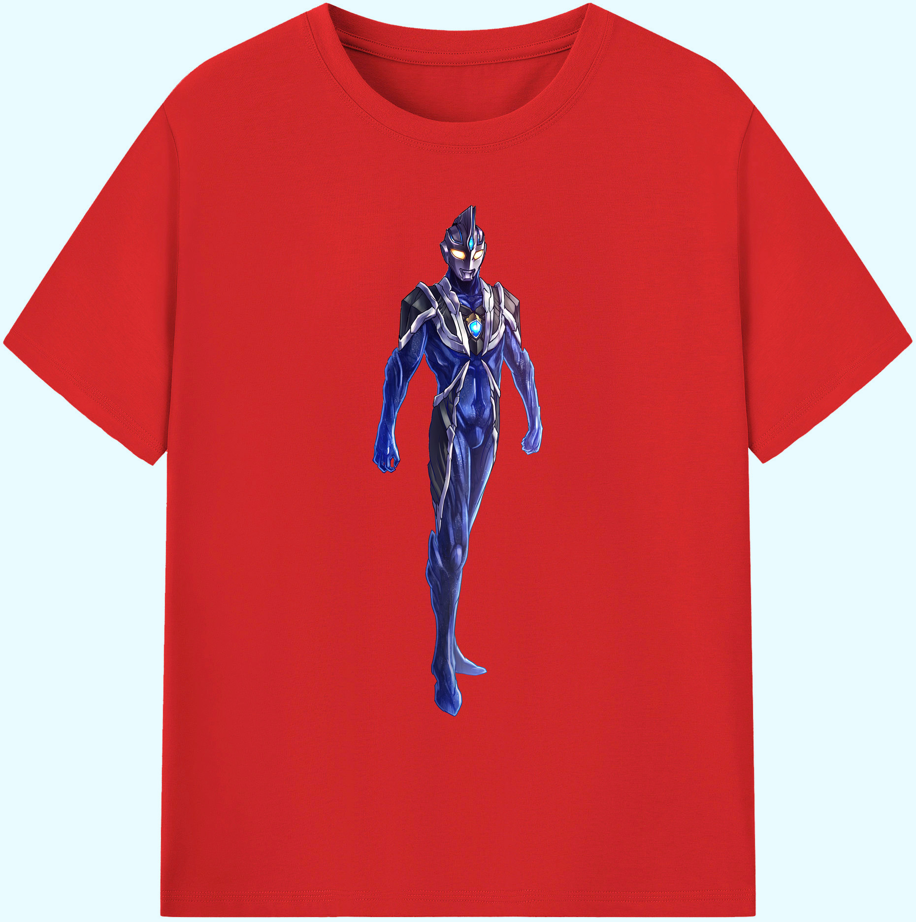 （画像用） ウルトラマン Ultraman 綿100％ メンズ半袖Tシャツ｜肌触りやわらか＆通気性