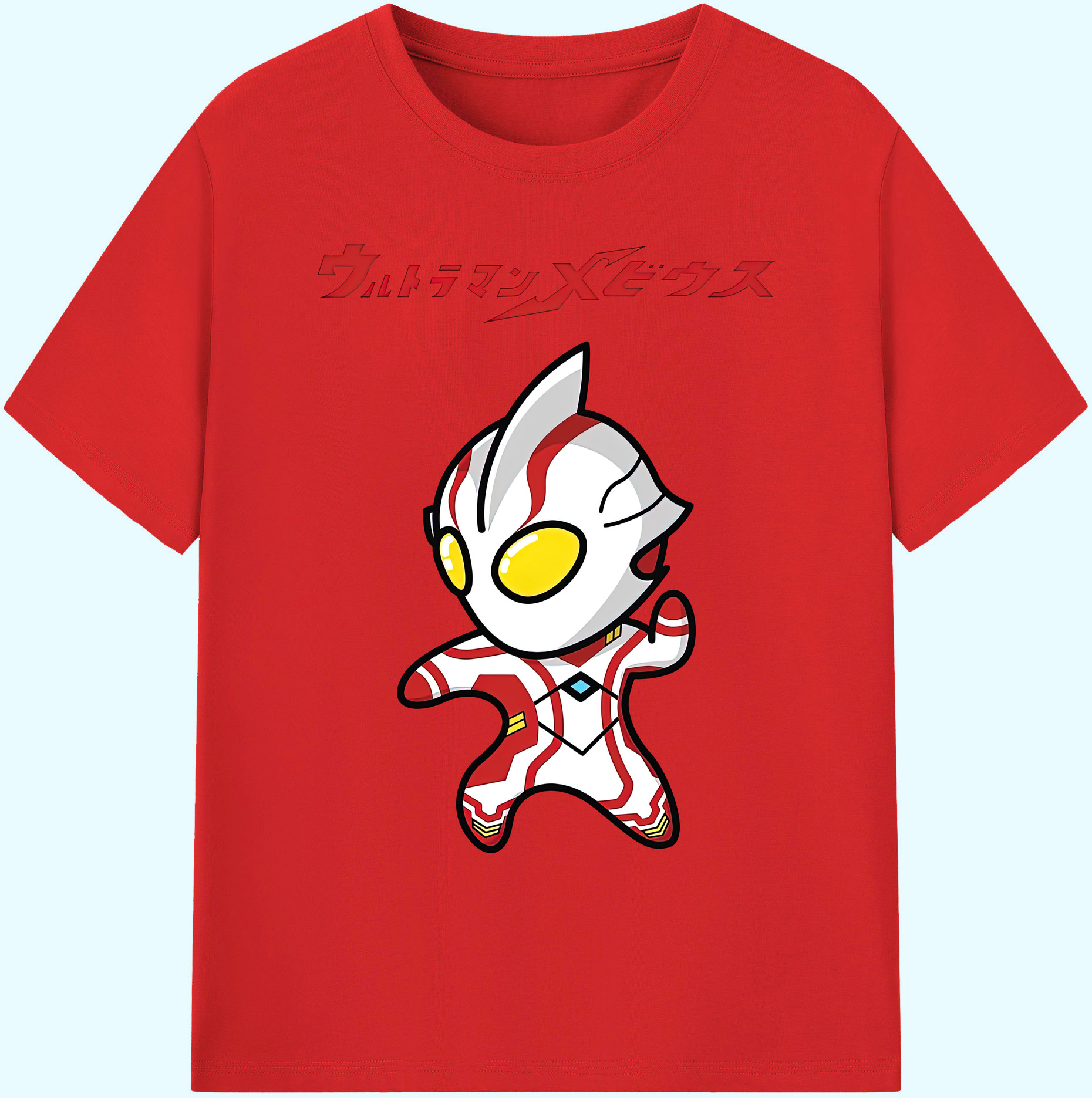 （画像用） ウルトラマン Ultraman 綿100％ メンズ半袖Tシャツ｜肌触りやわらか＆通気性