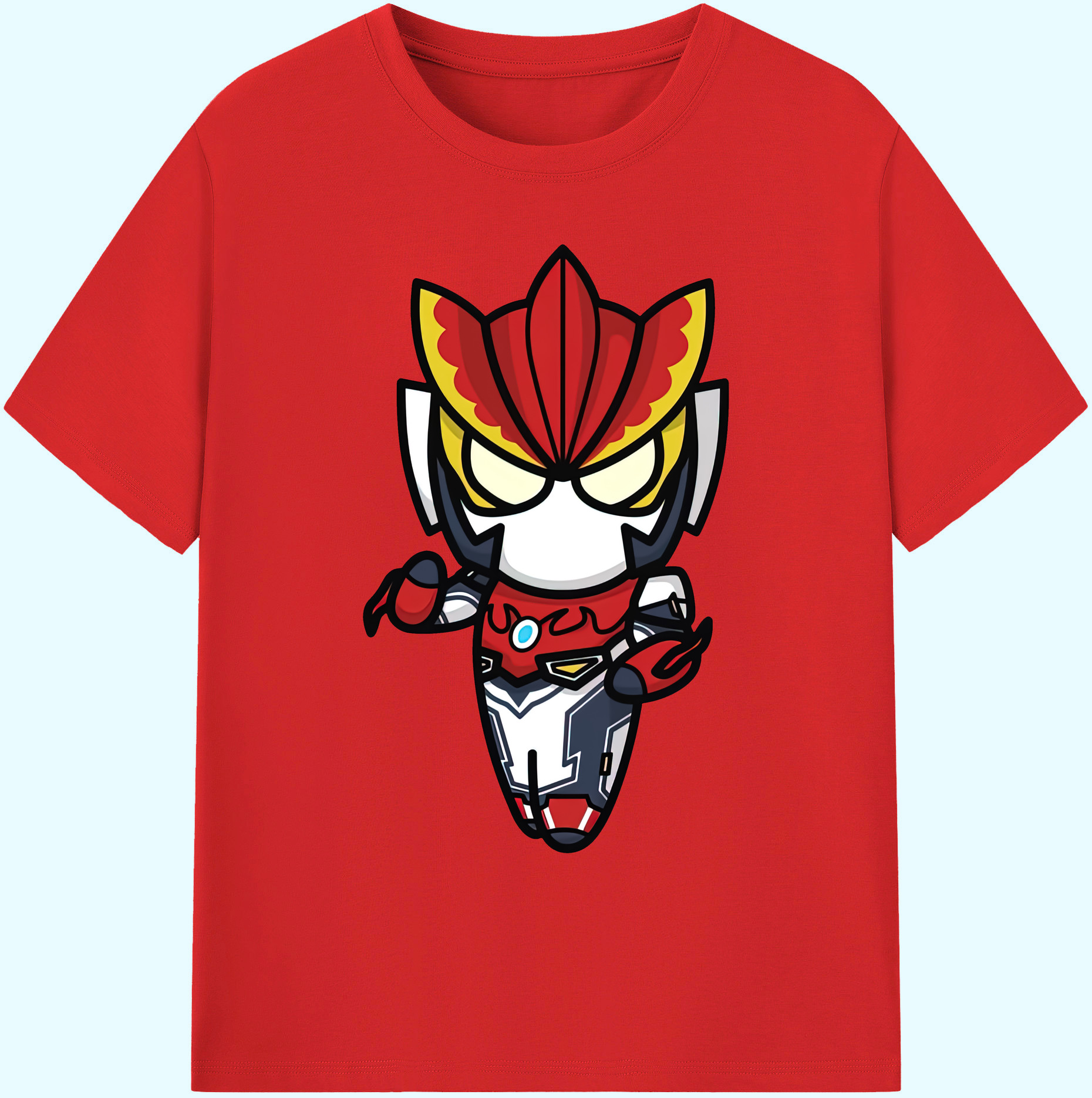 （画像用） ウルトラマン Ultraman 綿100％ メンズ半袖Tシャツ｜肌触りやわらか＆通気性