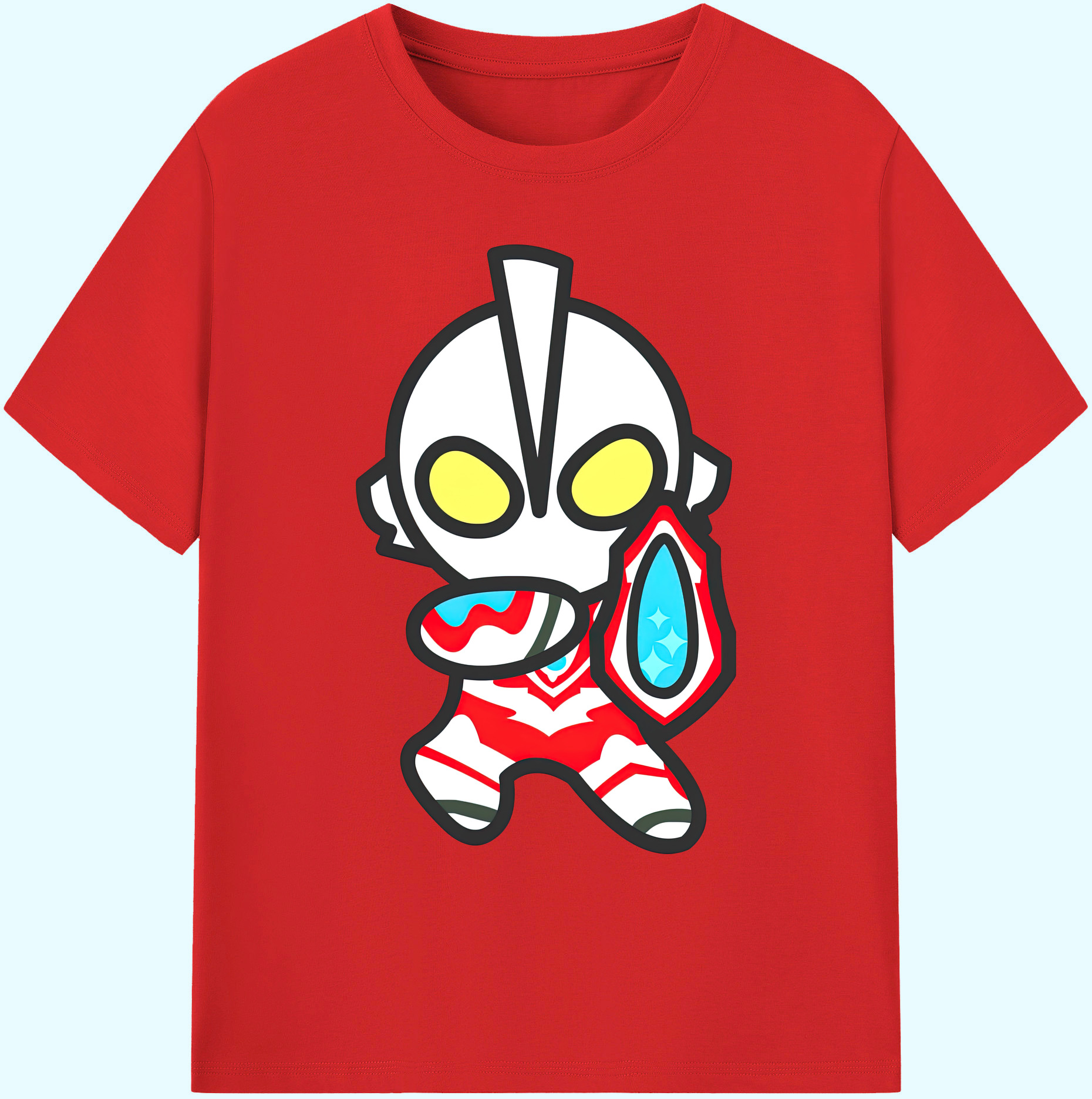 （画像用） ウルトラマン Ultraman 綿100％ メンズ半袖Tシャツ｜肌触りやわらか＆通気性