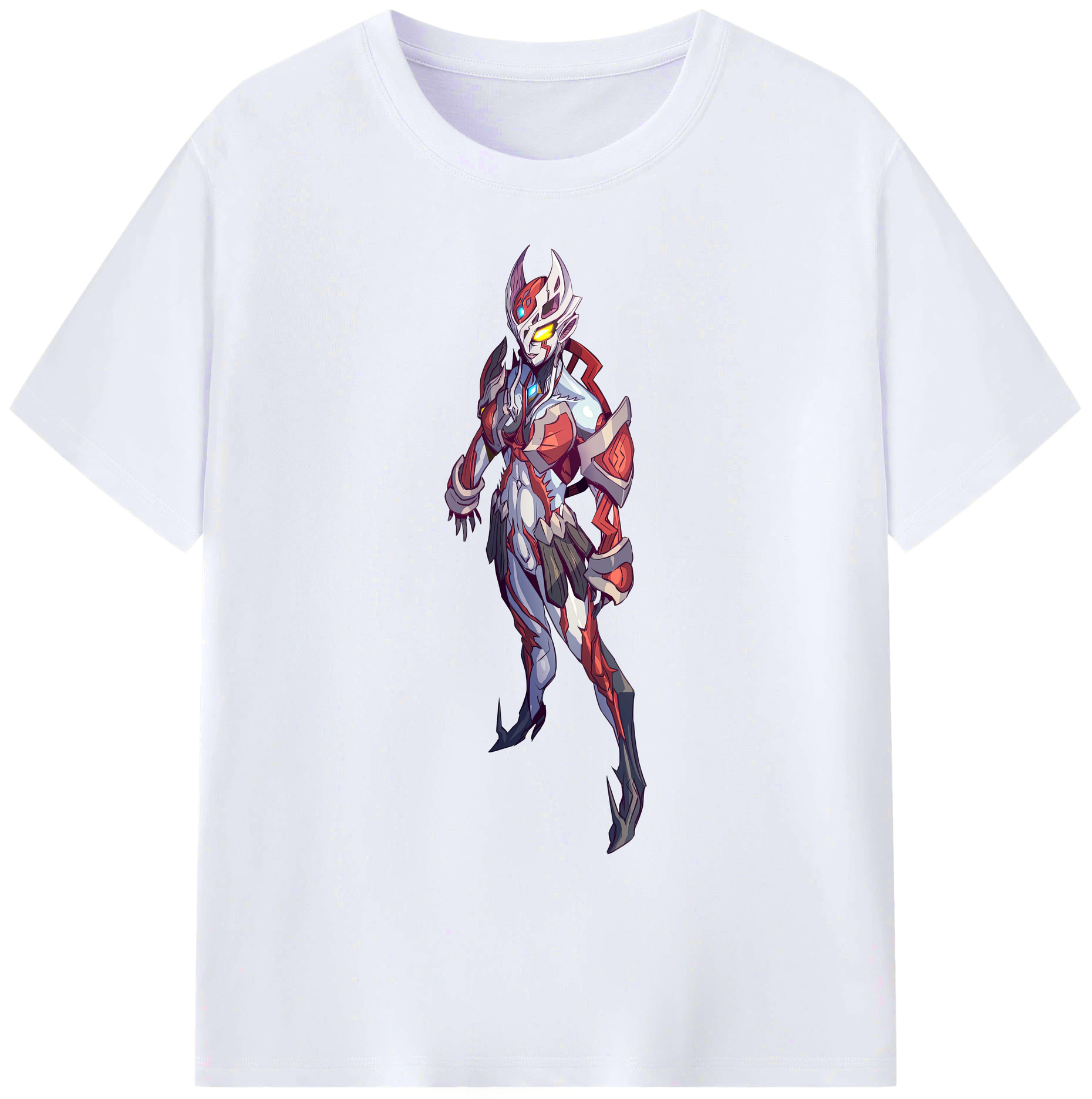 （画像用） ウルトラマン Ultraman 綿100％ メンズ半袖Tシャツ｜肌触りやわらか＆通気性