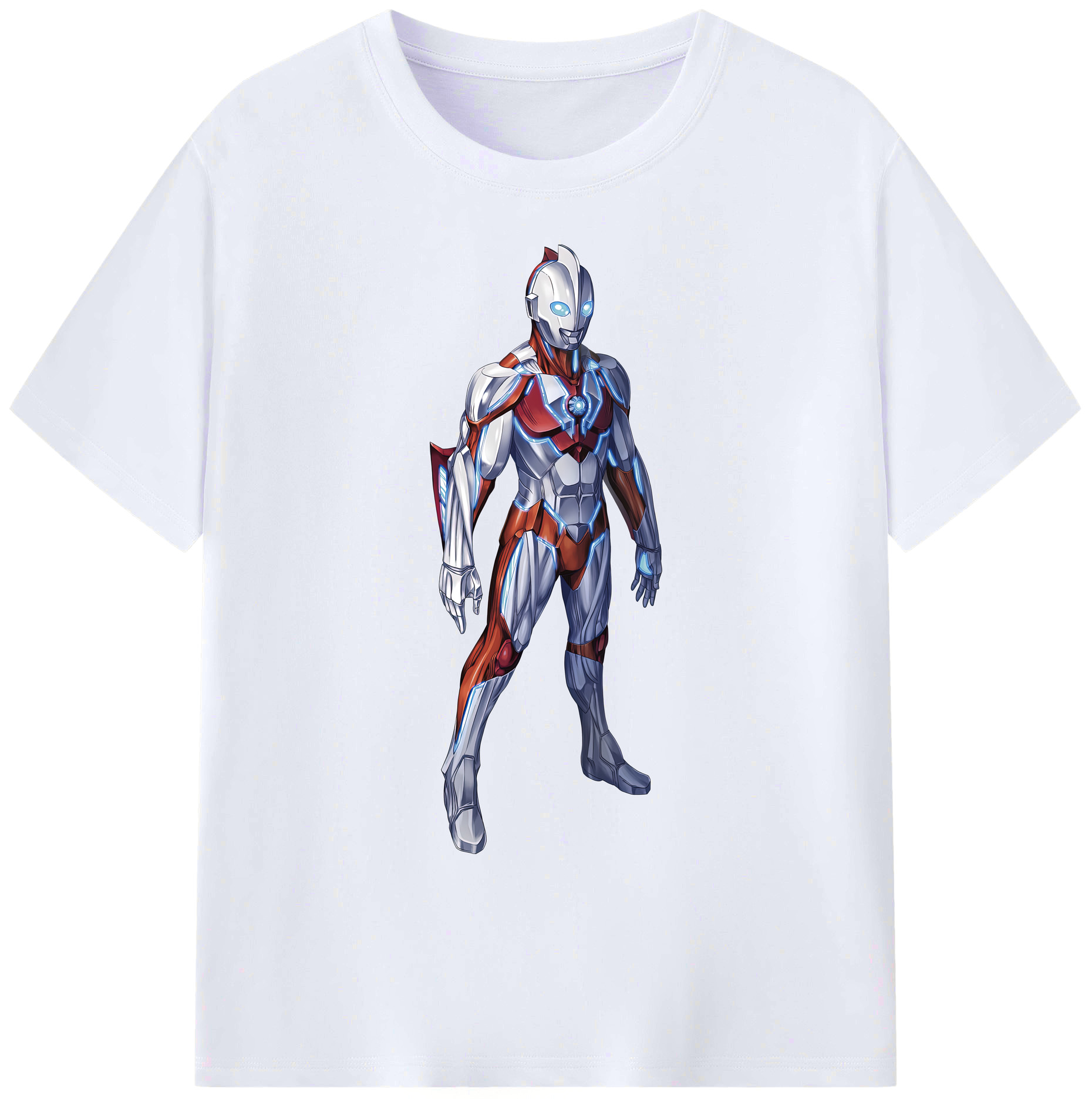 （画像用） ウルトラマン Ultraman 綿100％ メンズ半袖Tシャツ｜肌触りやわらか＆通気性